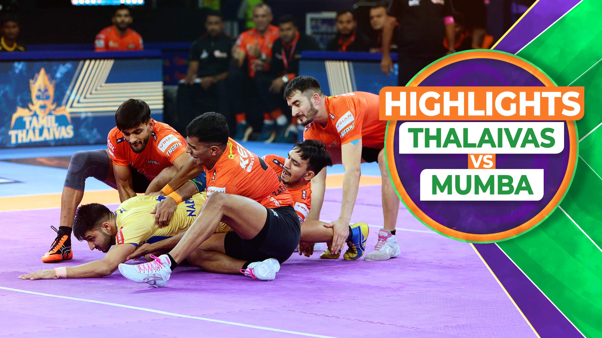 Thalaivas 32-35 Mumba