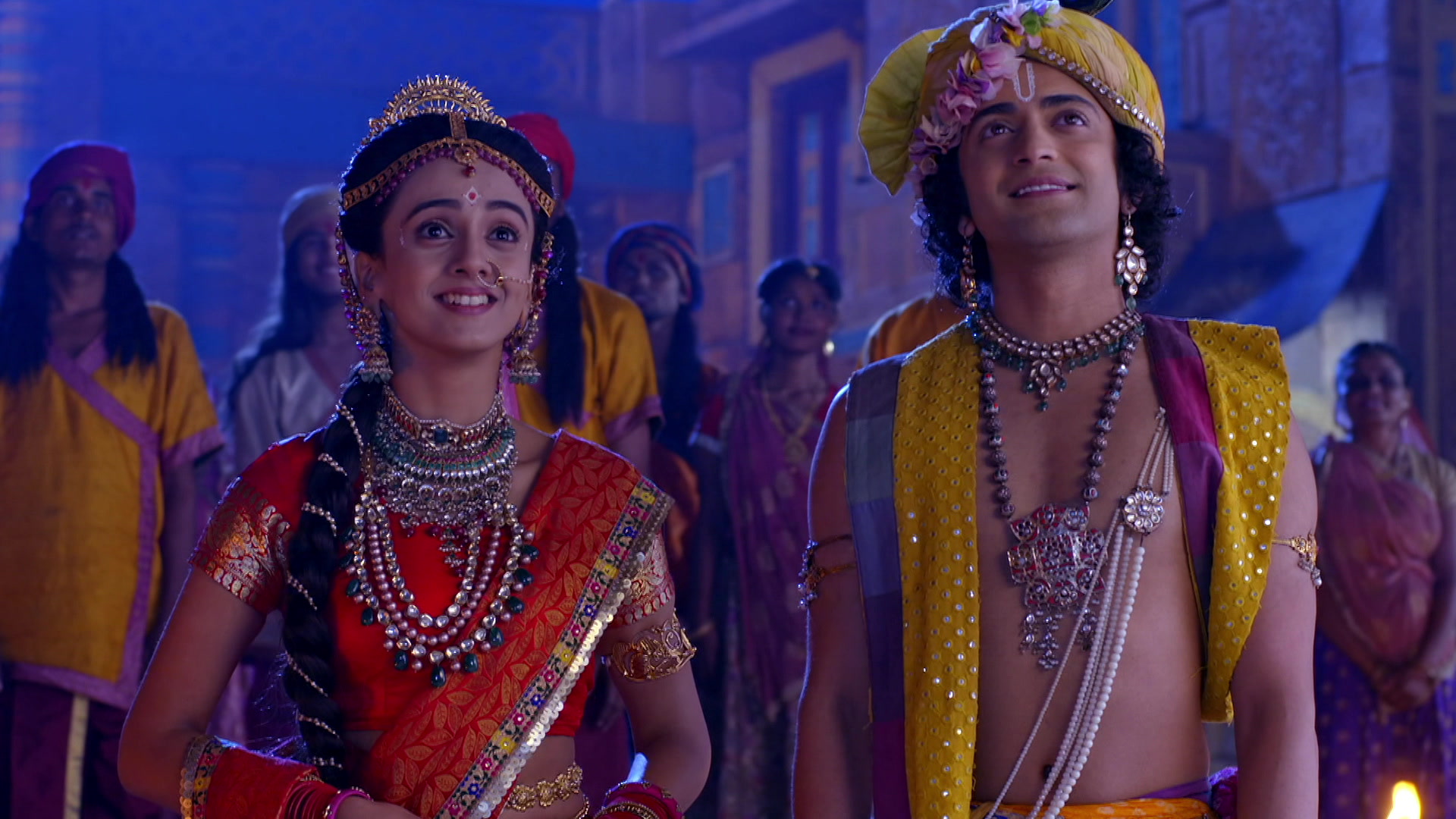 Watch Krishna, Rukmini's Quality Time Online