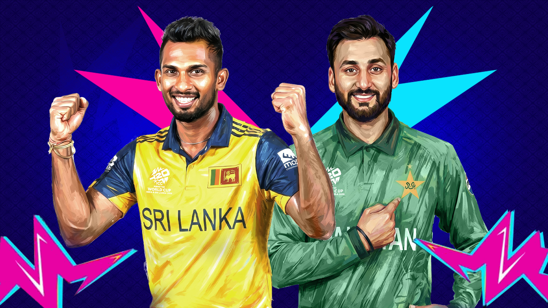 Shanaka’s Team Meet Agha, Raza in Colombo Final