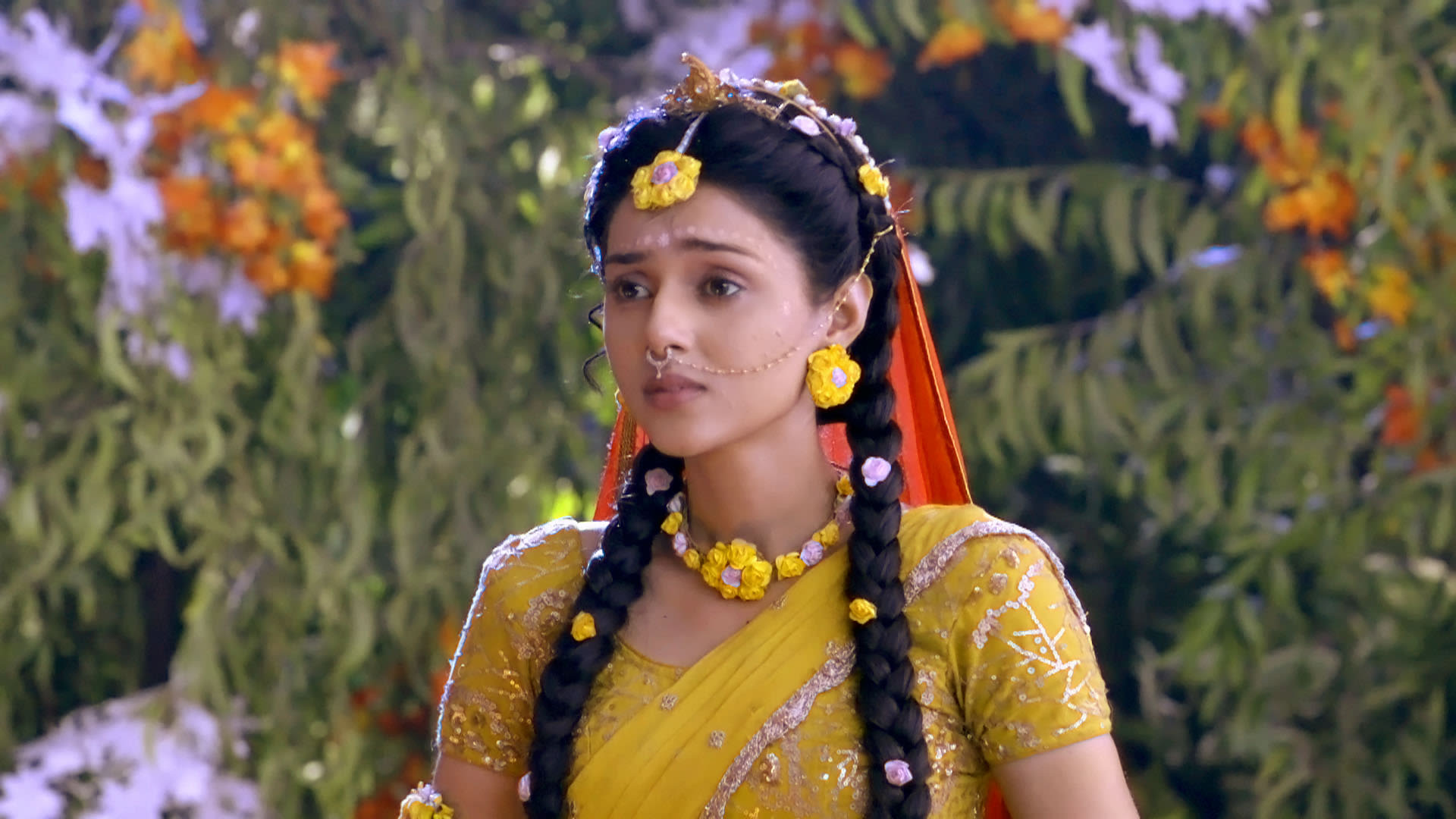 Radha's Concern for Krishna