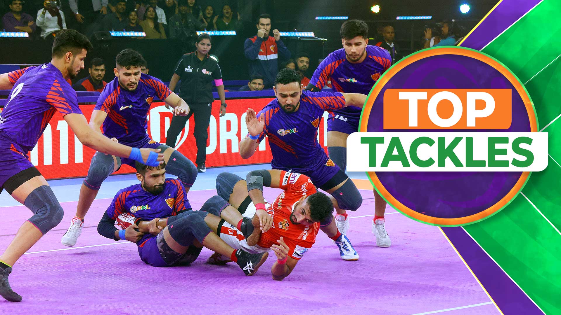 Top Tackles: Dabang vs Giants