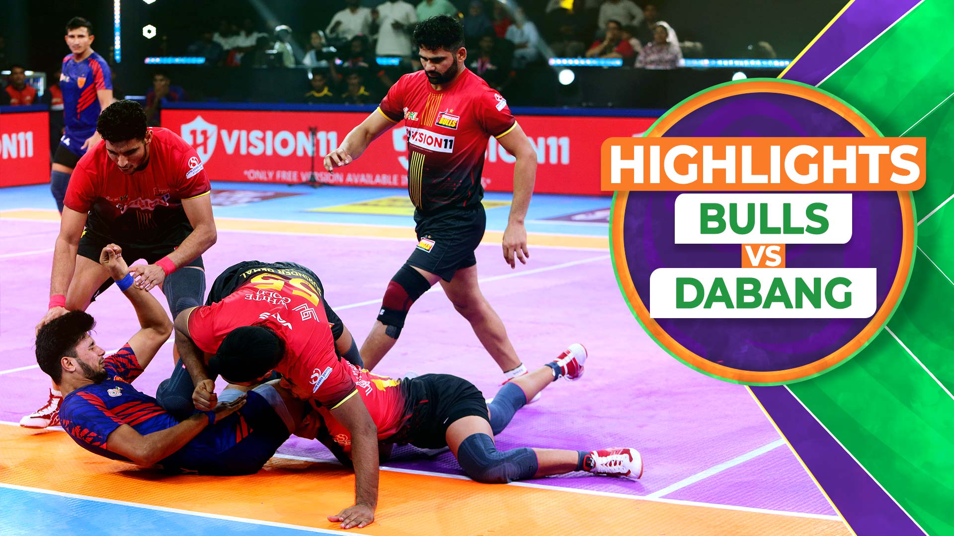 Bulls 34-33 Dabang