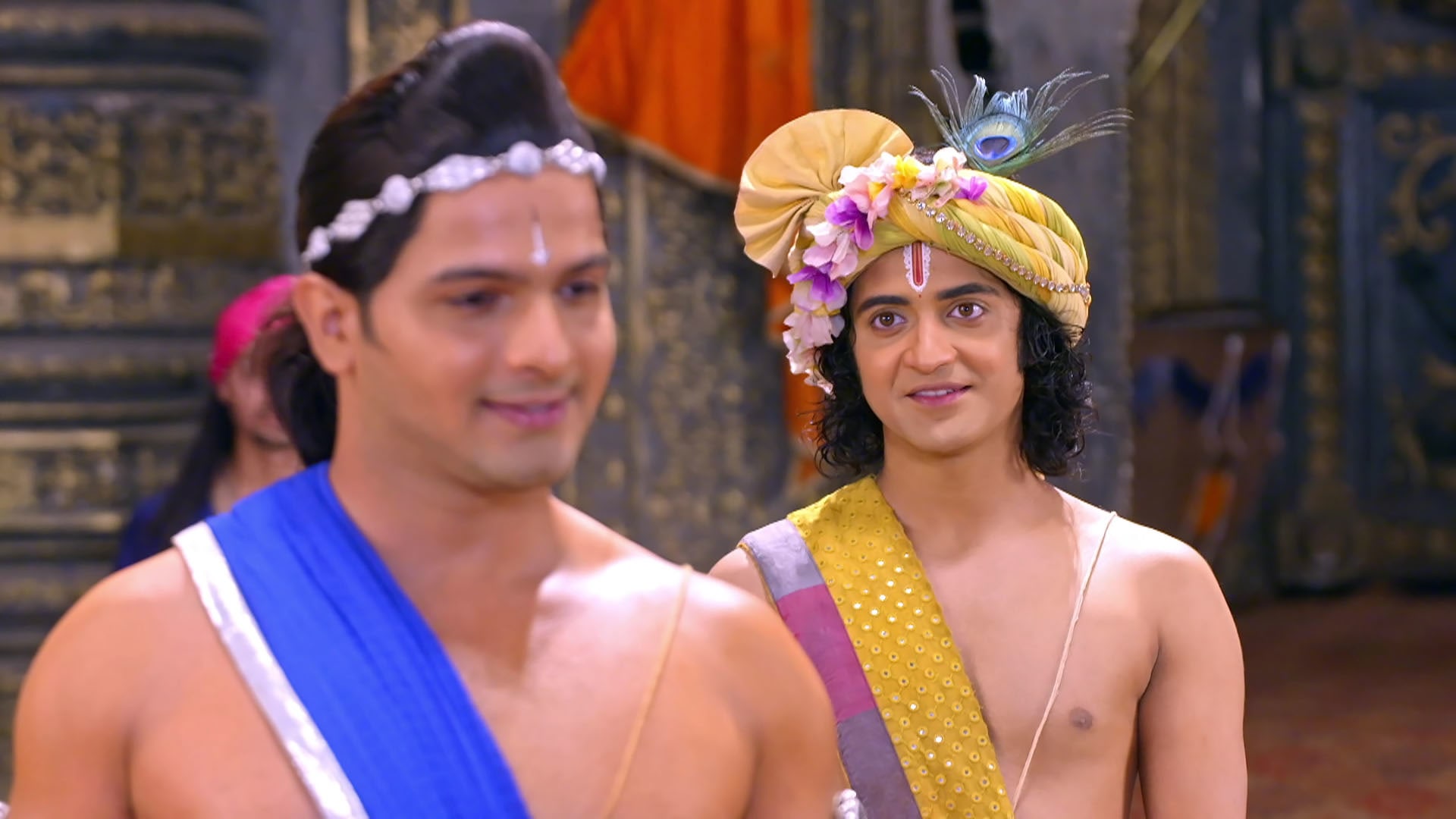 Krishna Challenges Balaram