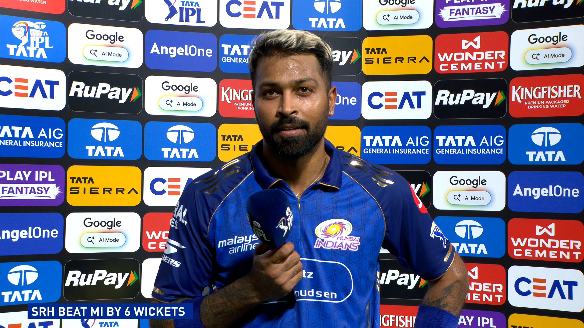Missed Chances Costed Us the Game: Hardik