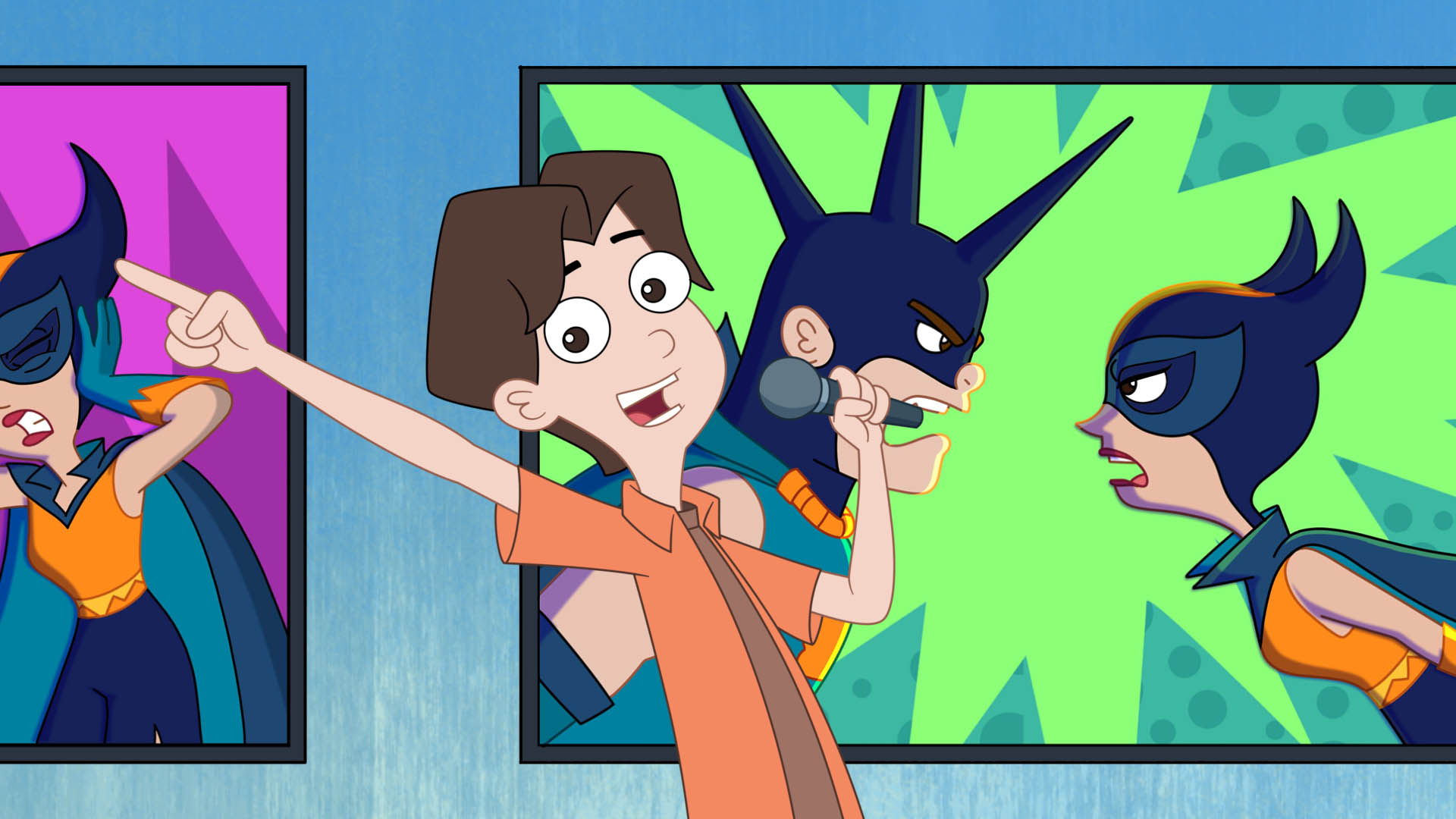 รับชม Superhero Sibling Rivalry / Close Shave ซีซัน 1 ตอน 3 – Superhero ...
