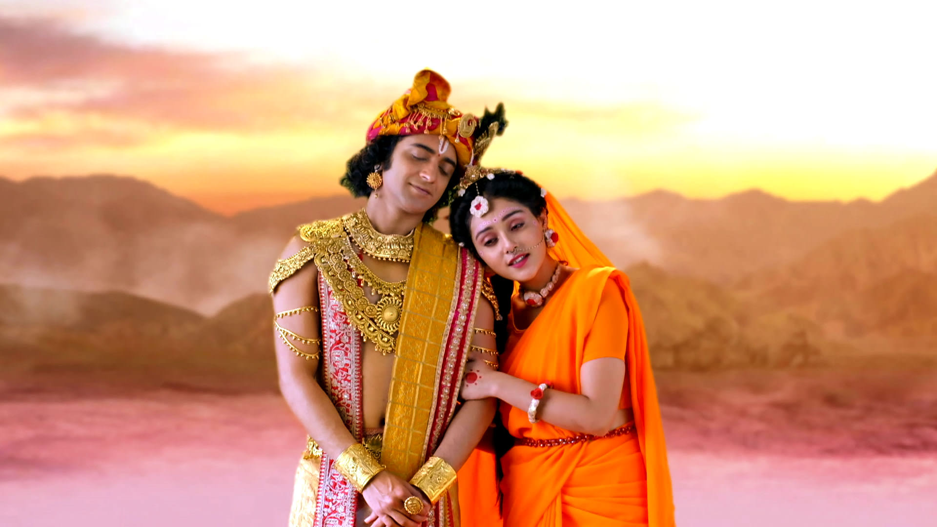 Radha, Krishna Reconcile