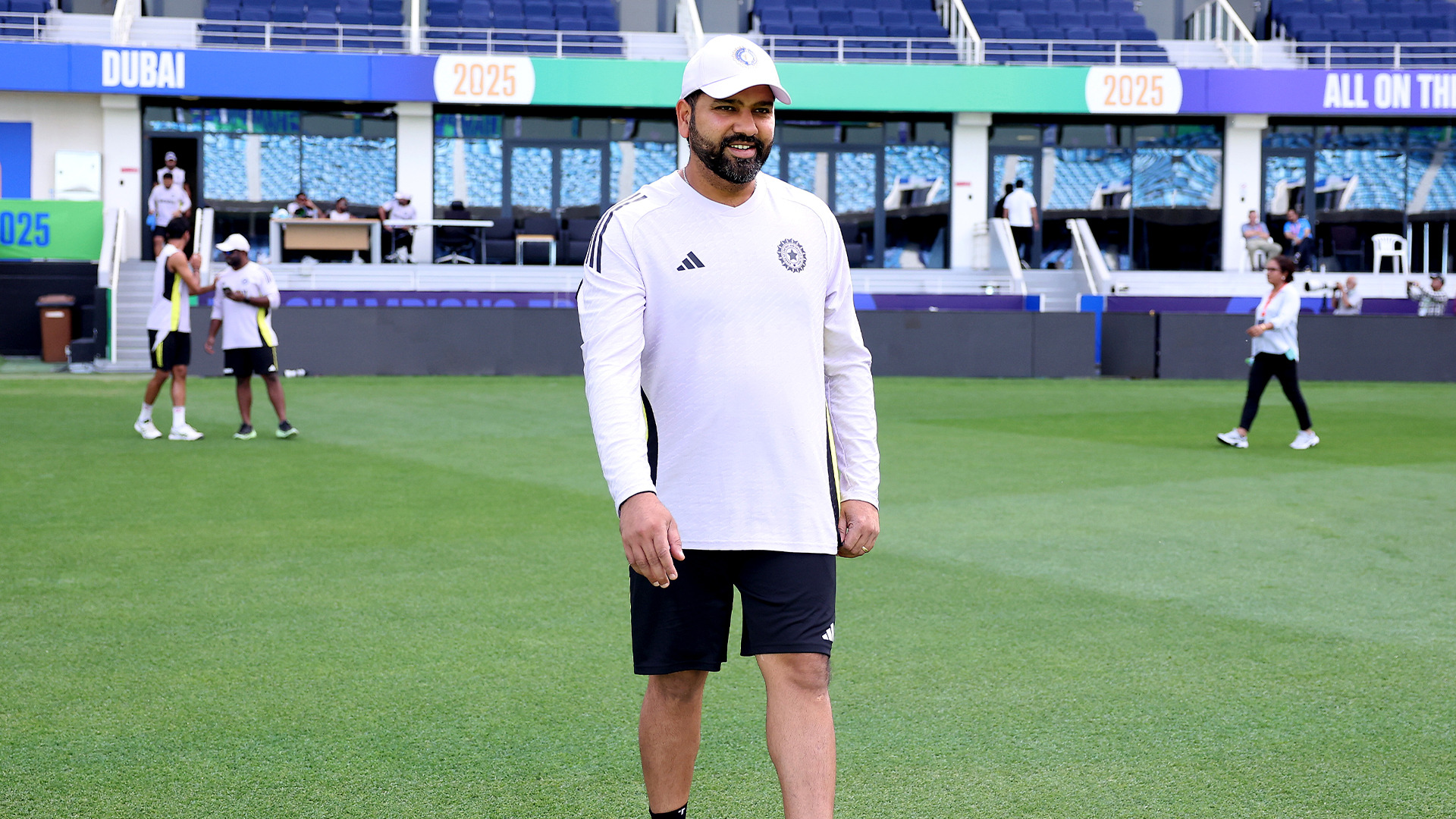 Rohit Finds Rhythm Ahead of 1st ODI