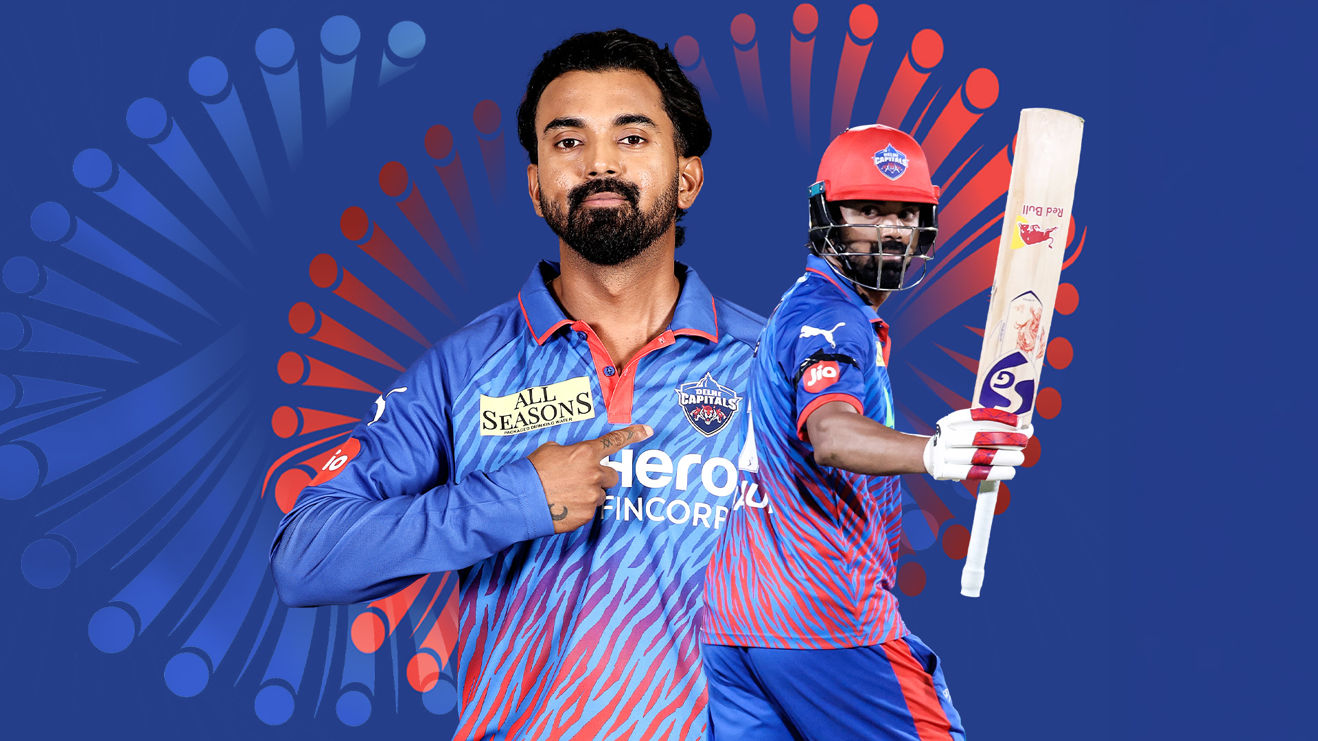 Rahul's 75 vs RR