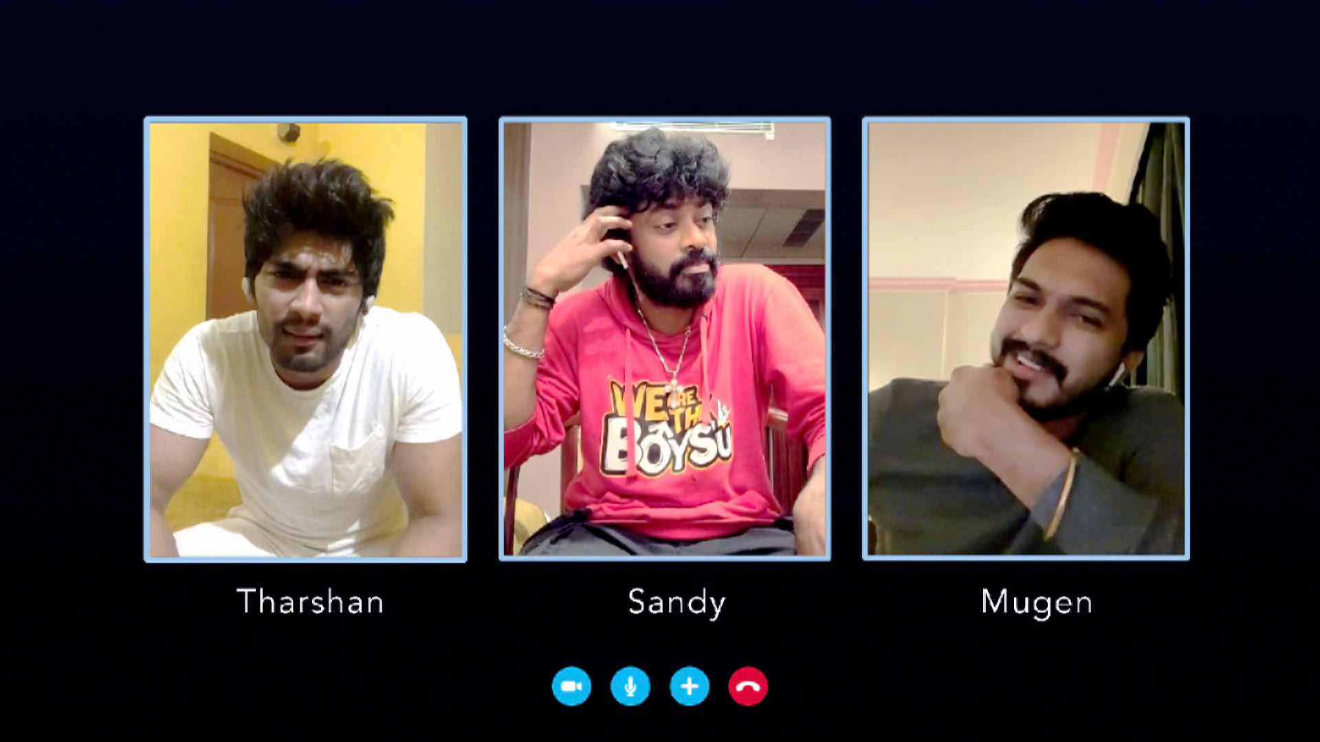 Triples fun with tharshan sandy and mugen jiohotstar