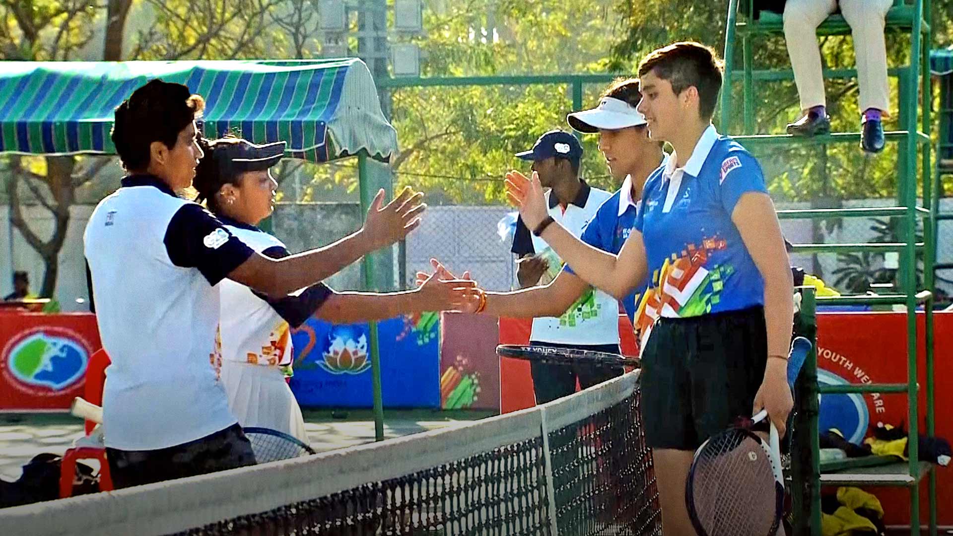 Highlights: Girls' Tennis, Del vs Mah