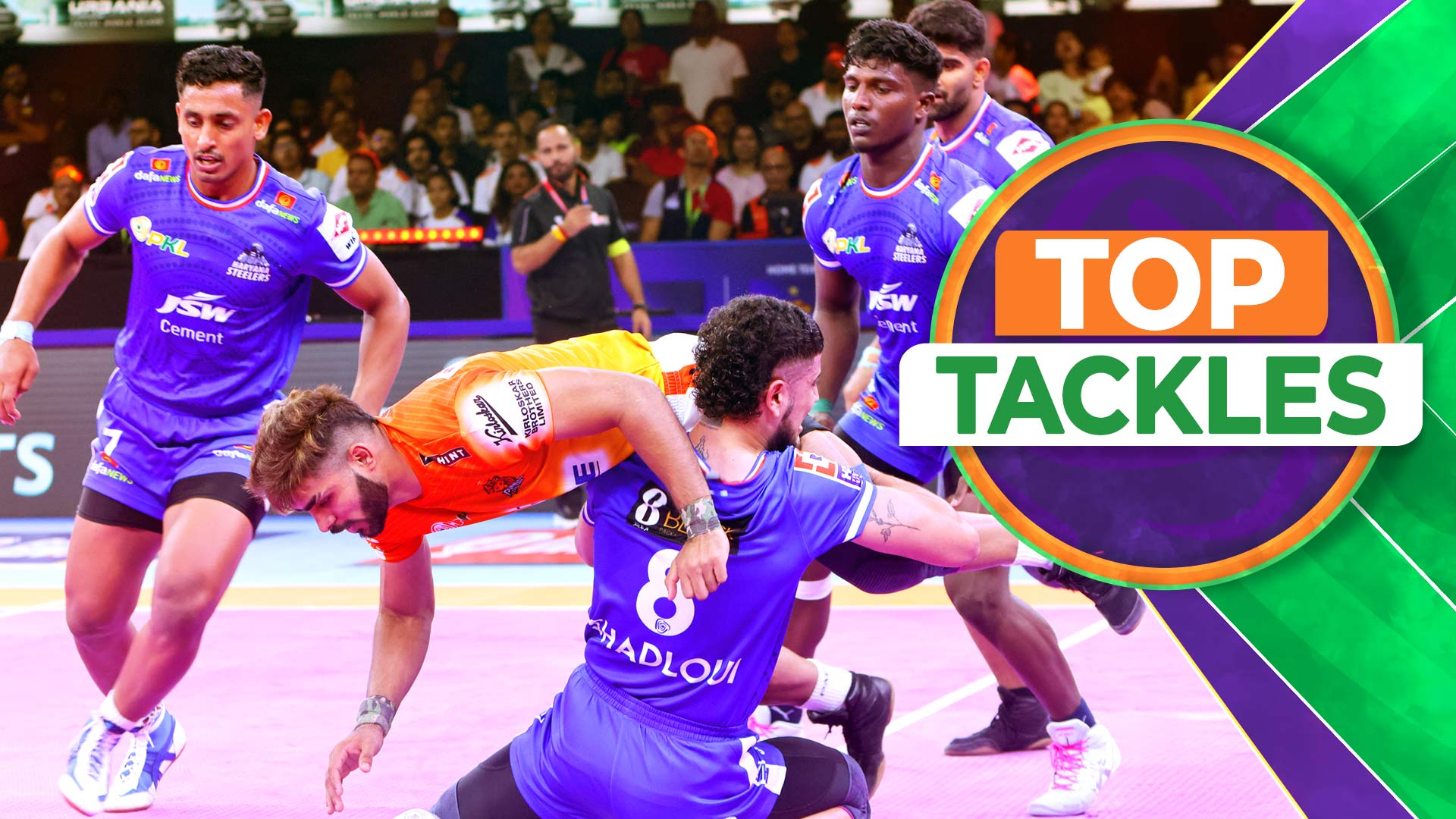 Top Tackles: Paltan vs Steelers