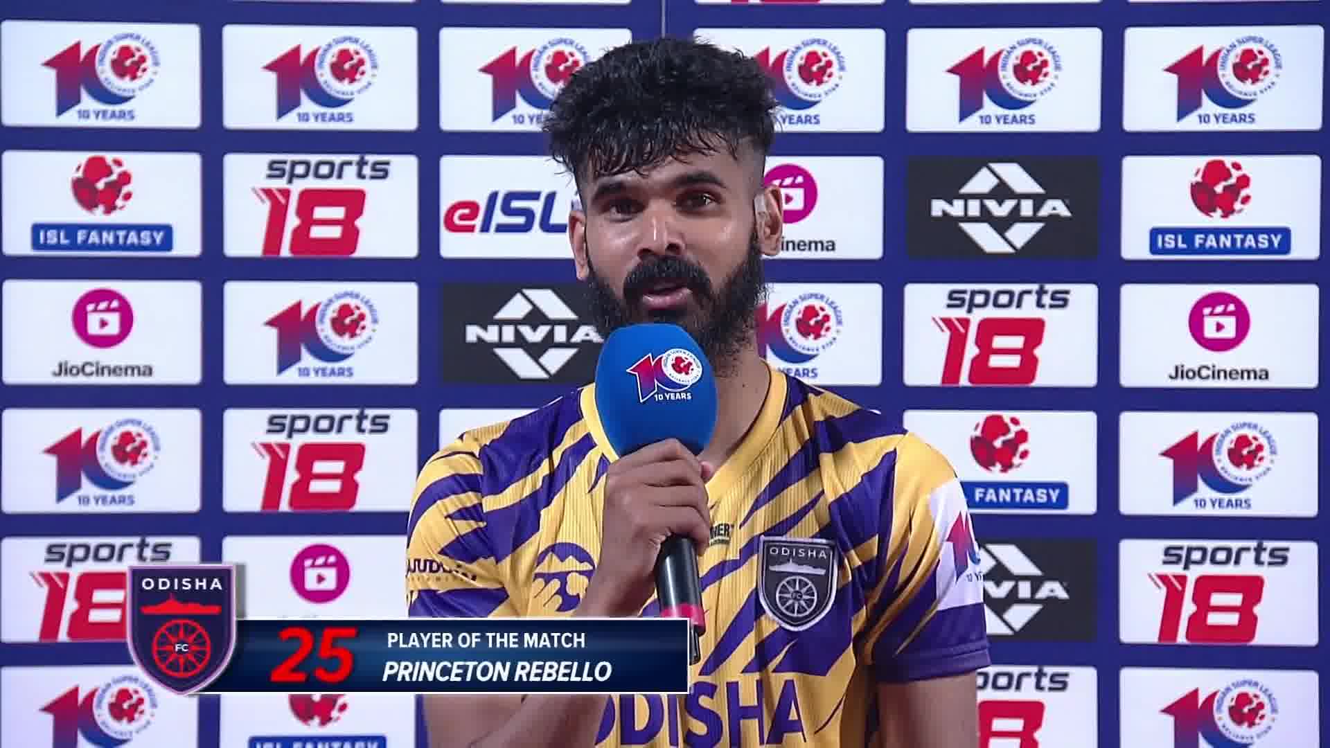 Rebello Shows Gratitude Towards The Coach