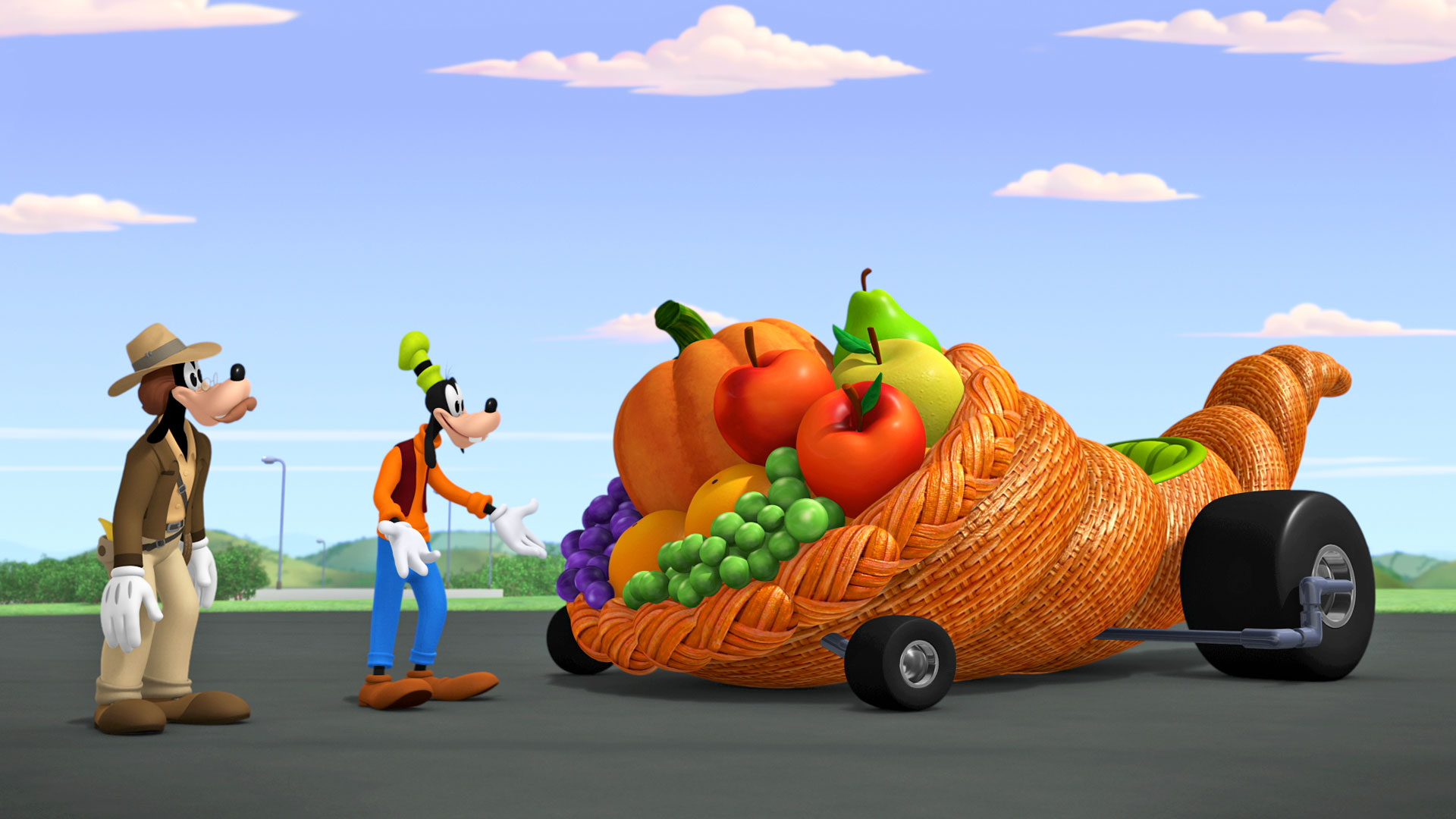 Stream Mickey's Thanksgiving Fun Race! / Happy Thanksgiving Helpers ...