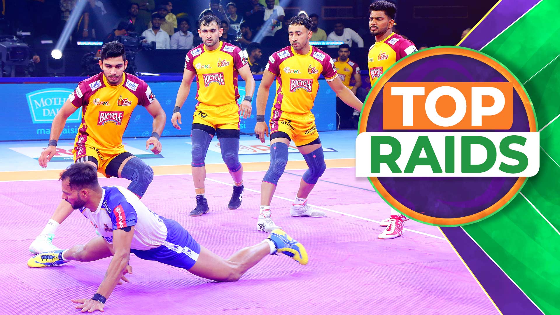 Top Raids: Titans vs Thalaivas