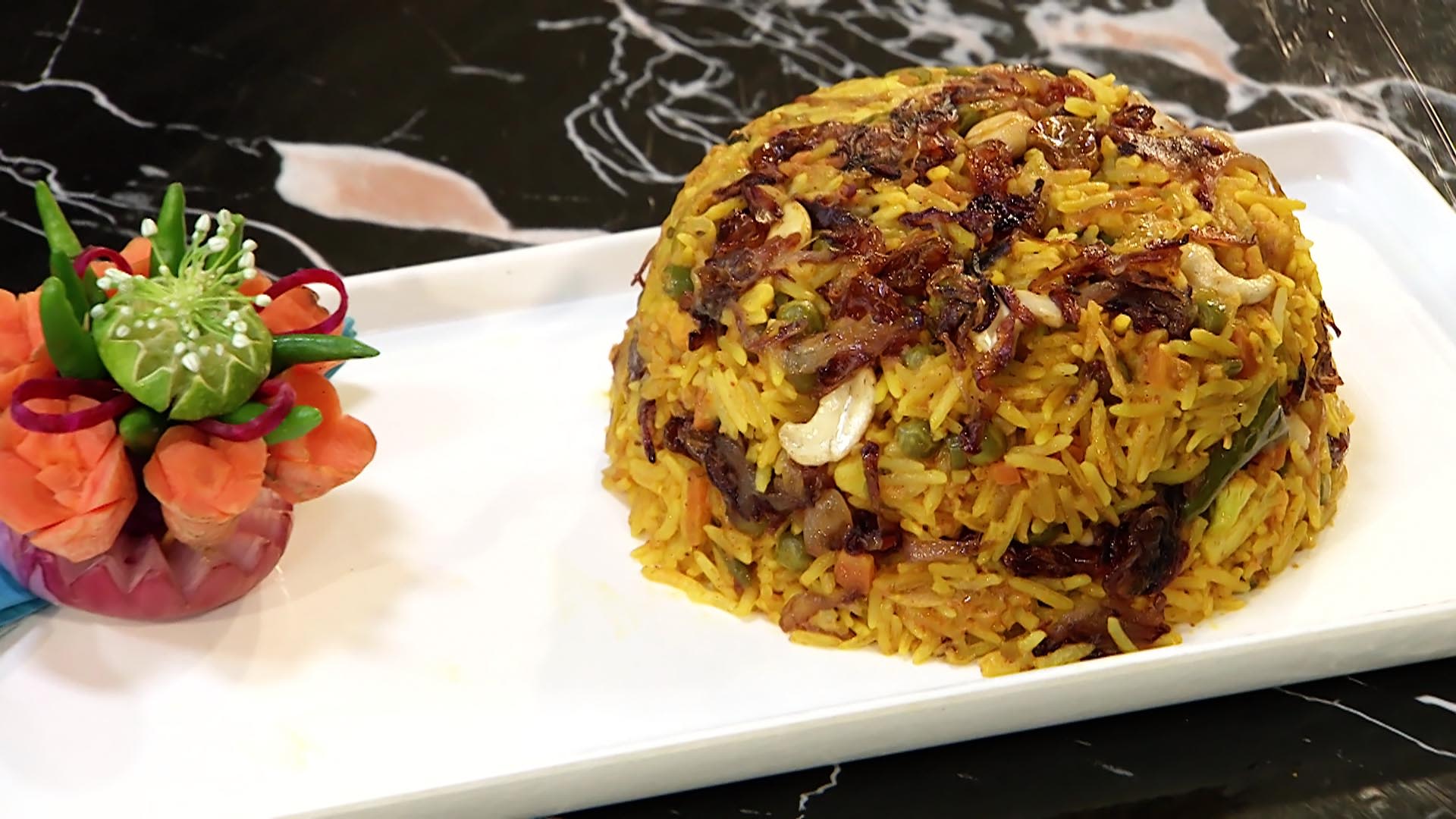 Hyderabadi Vegetable Biryani