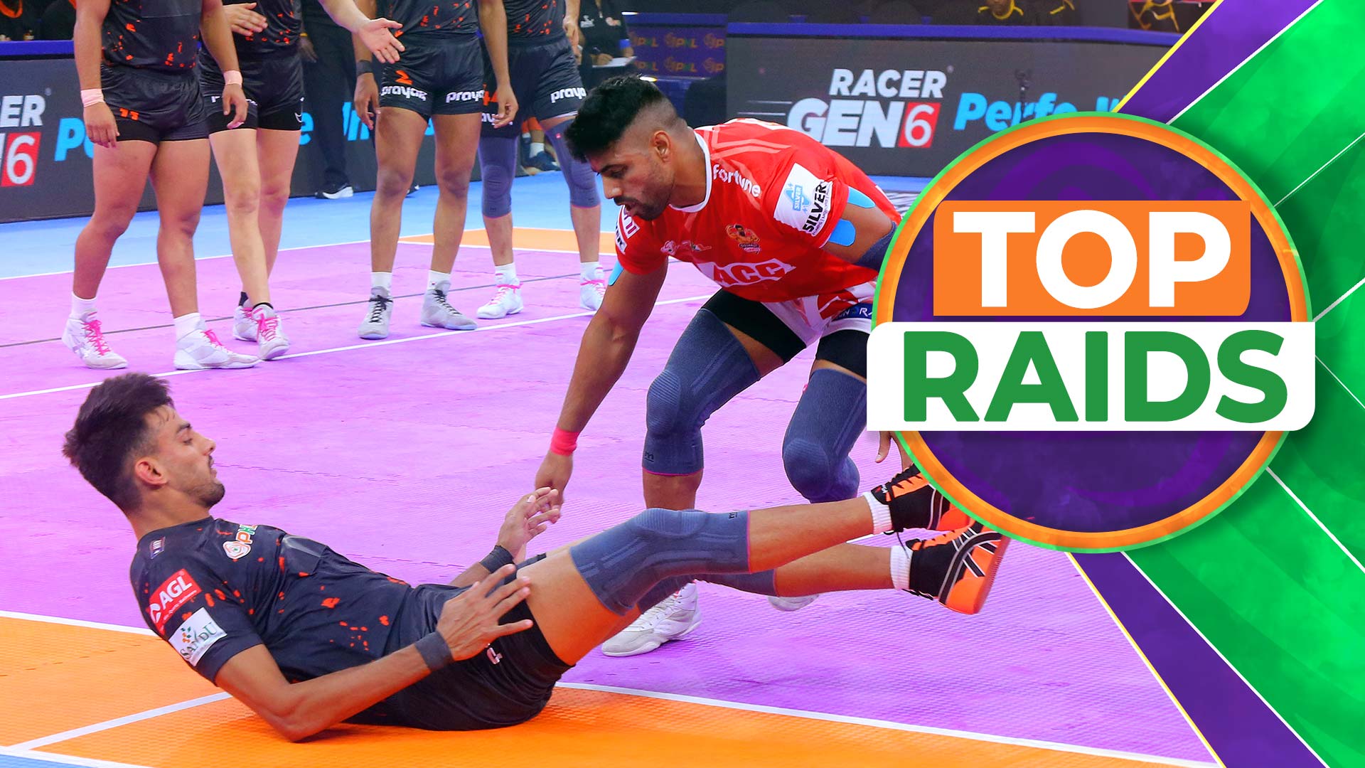 Top Raids: Giants vs Mumba