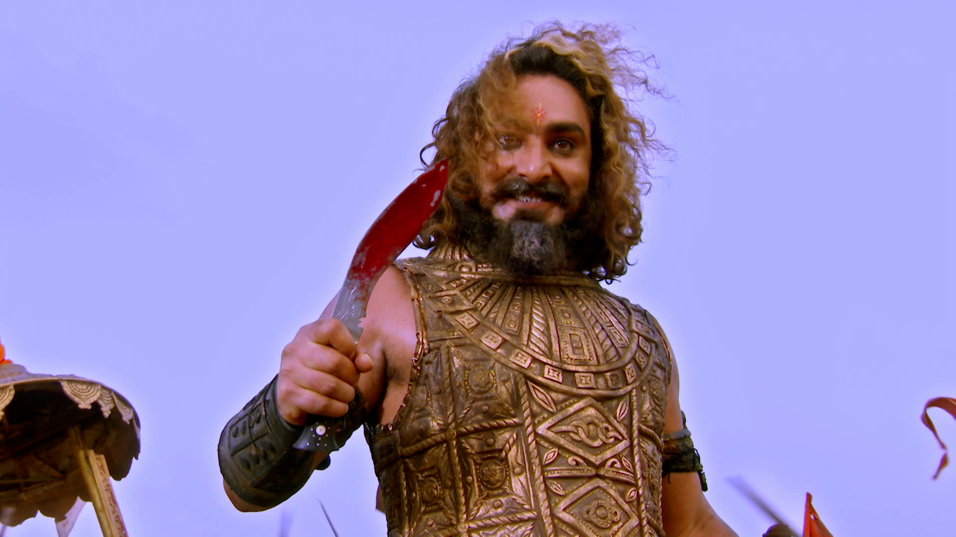 Shakuni Stabs Shikandini