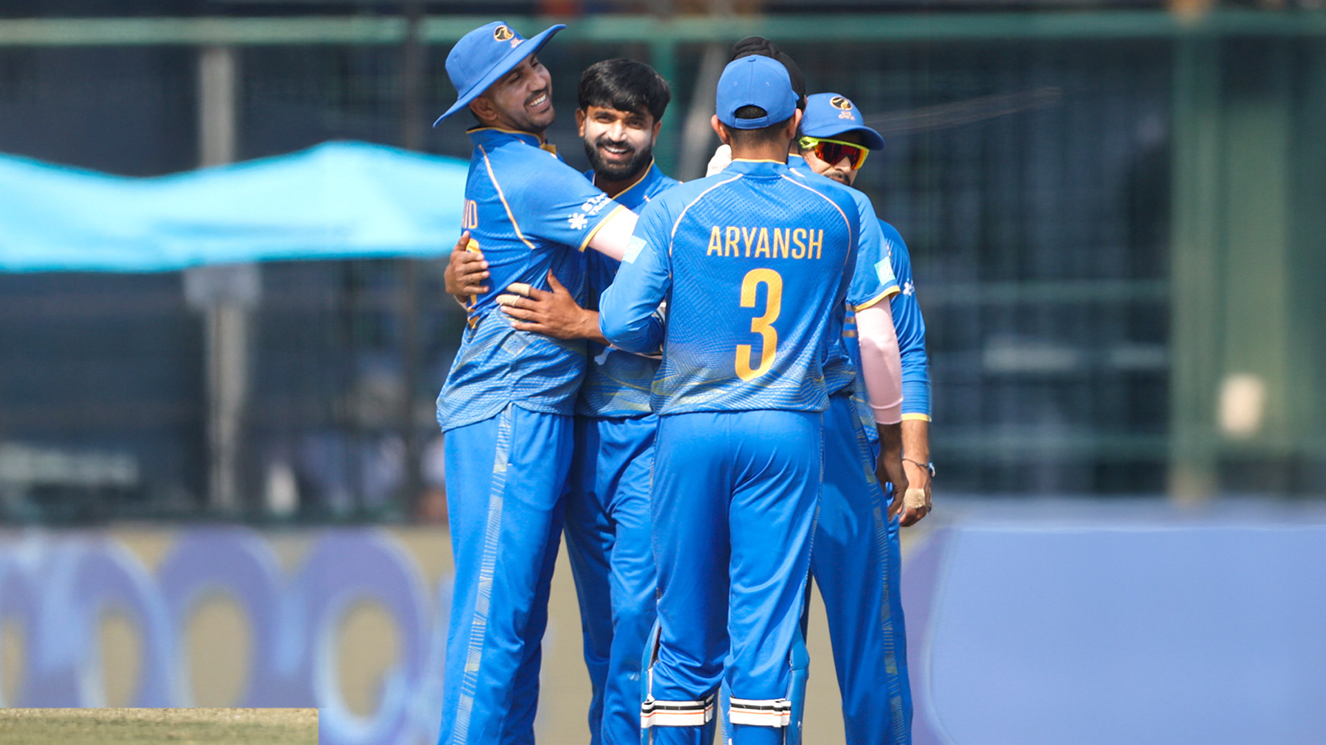 AFG Fall of Wickets vs UAE
