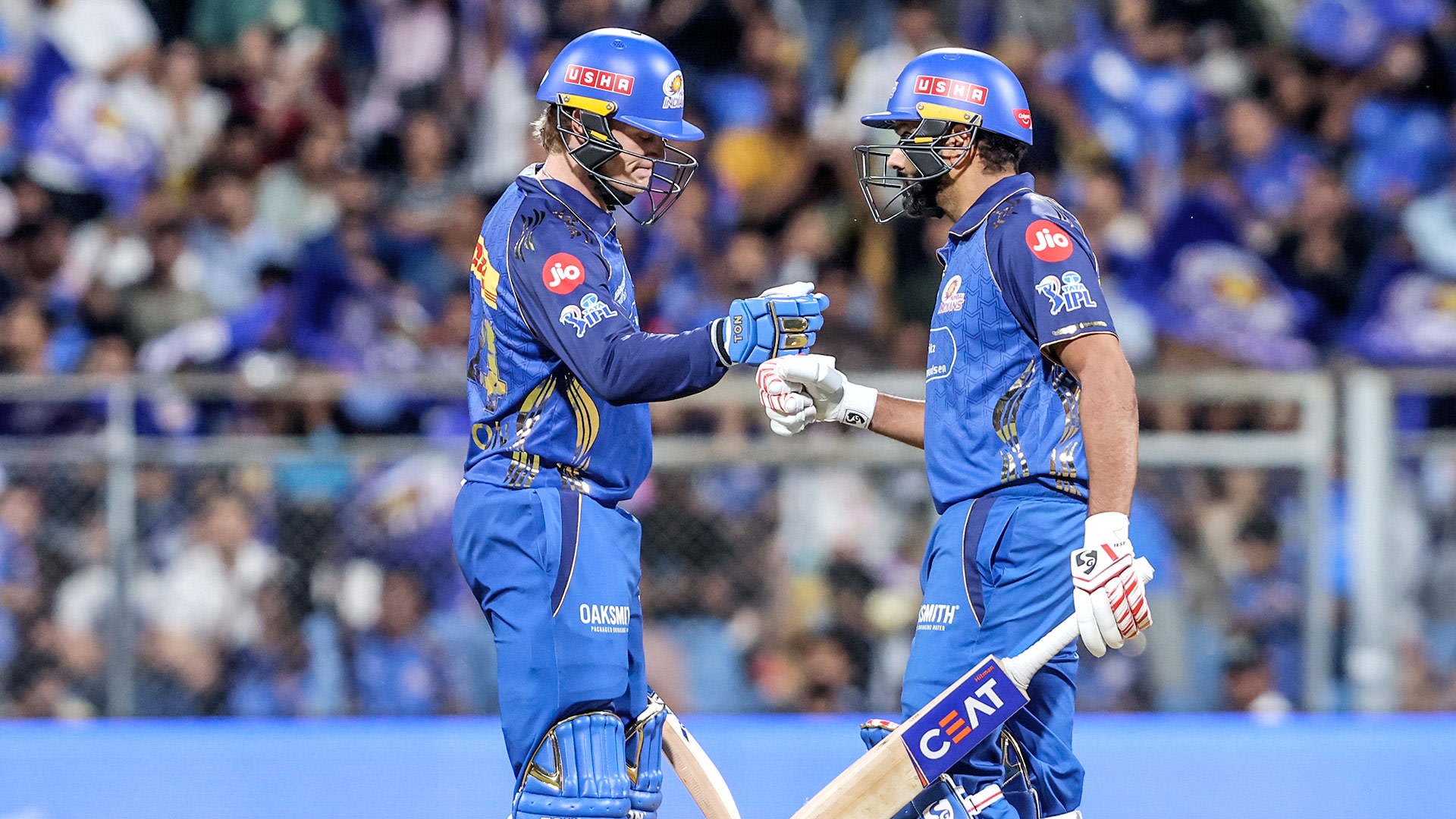 Rohit, Rickelton's 148-run Stand vs KKR