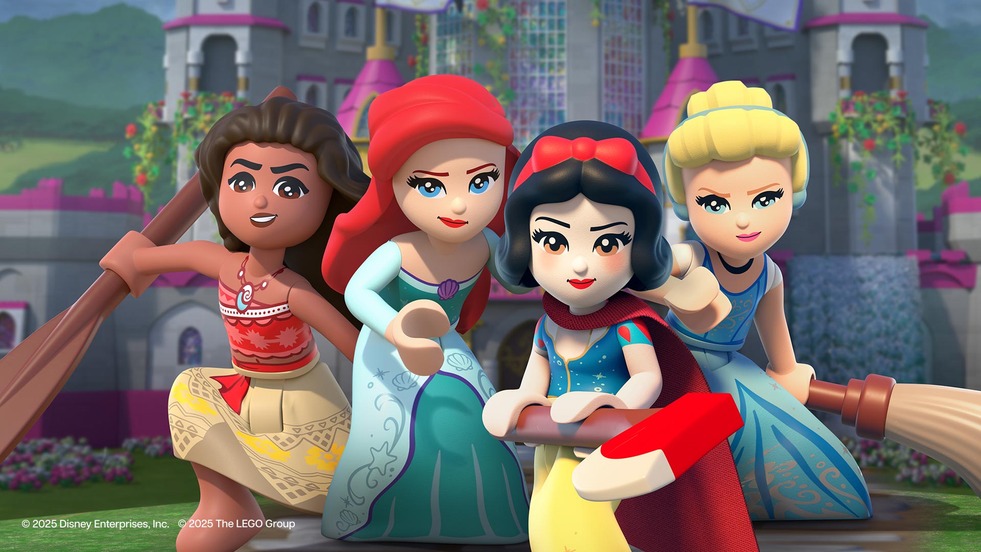 LEGO Disney Princess: Villains Unite on Disney+ UAE | Arabic (Modern ...