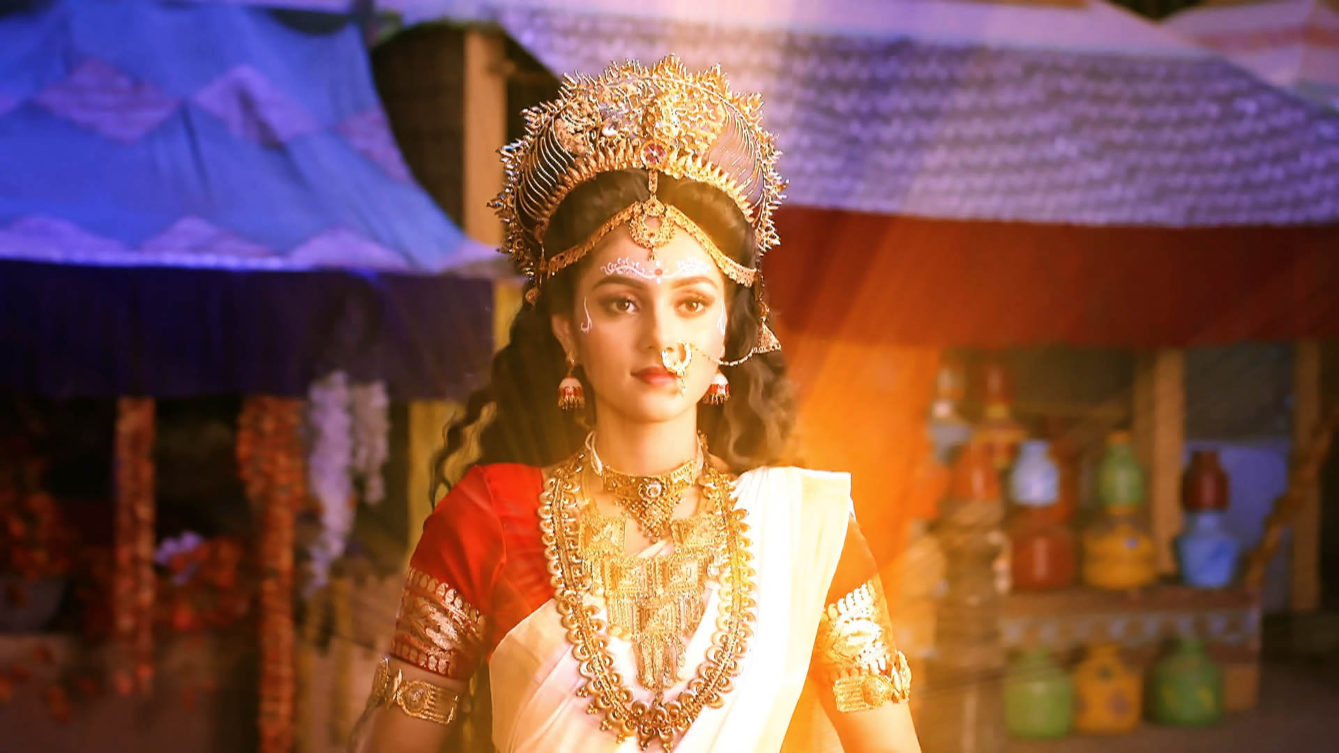 Radha Incarnates as Mahalakshmi