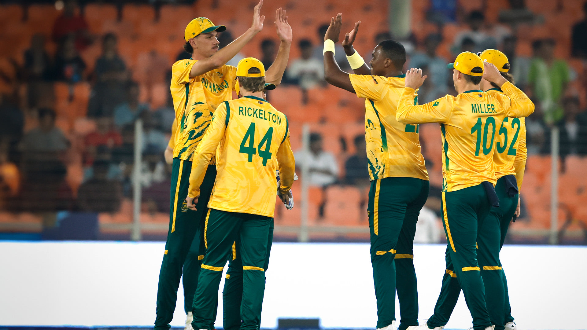 CAN Fall of Wickets vs SA