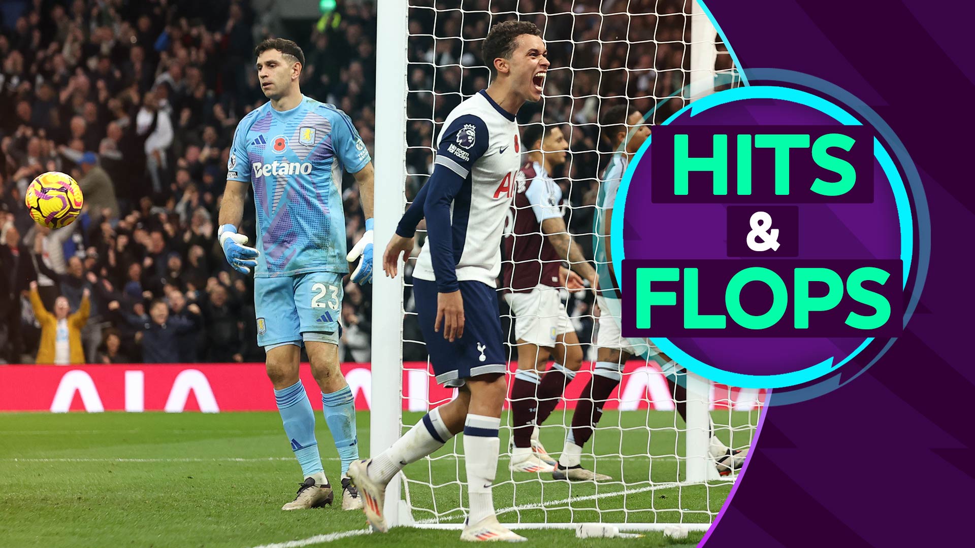 Hits & Flops: Tottenham vs Aston Villa