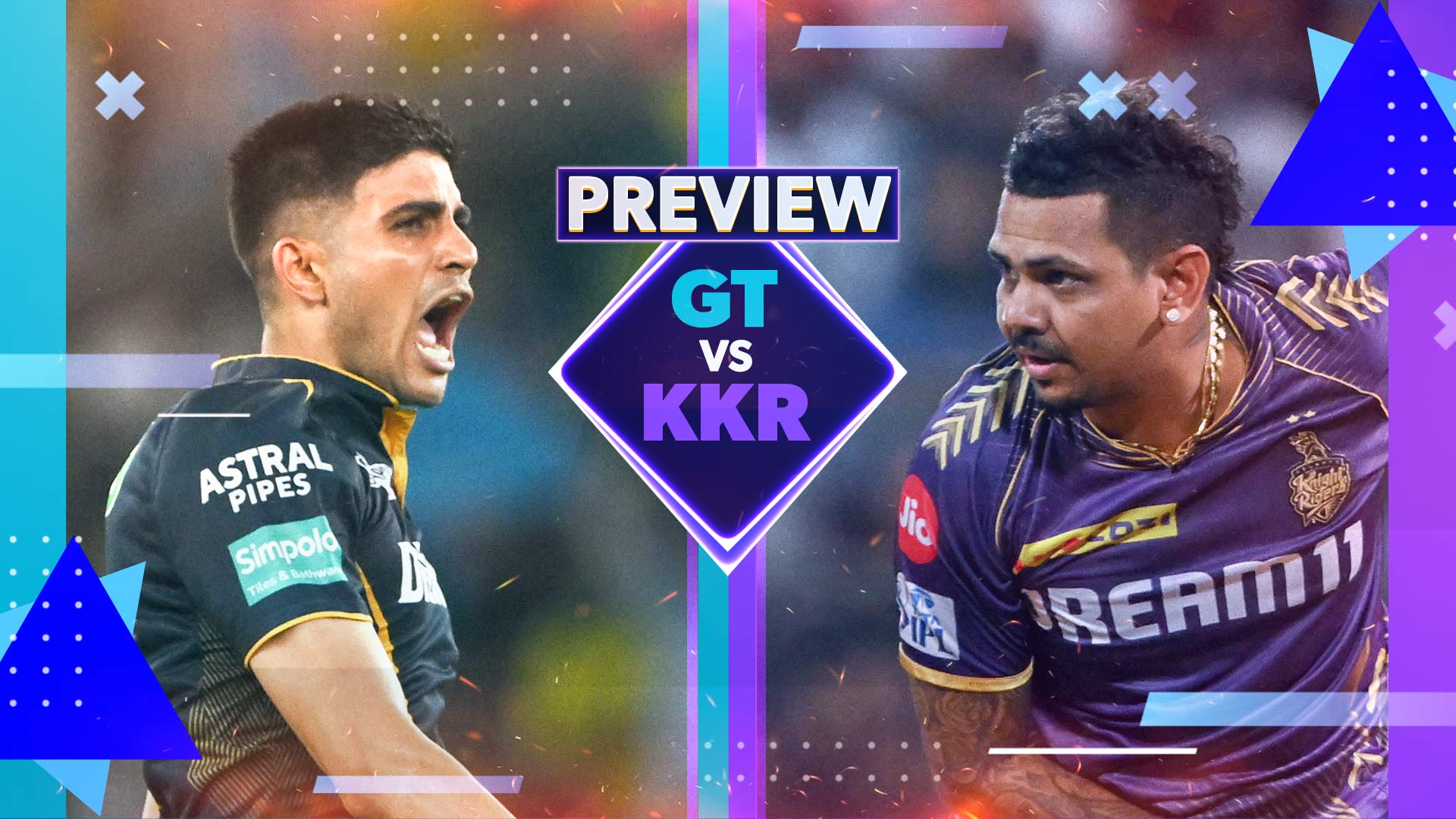 GT vs KKR: All You Need to Know