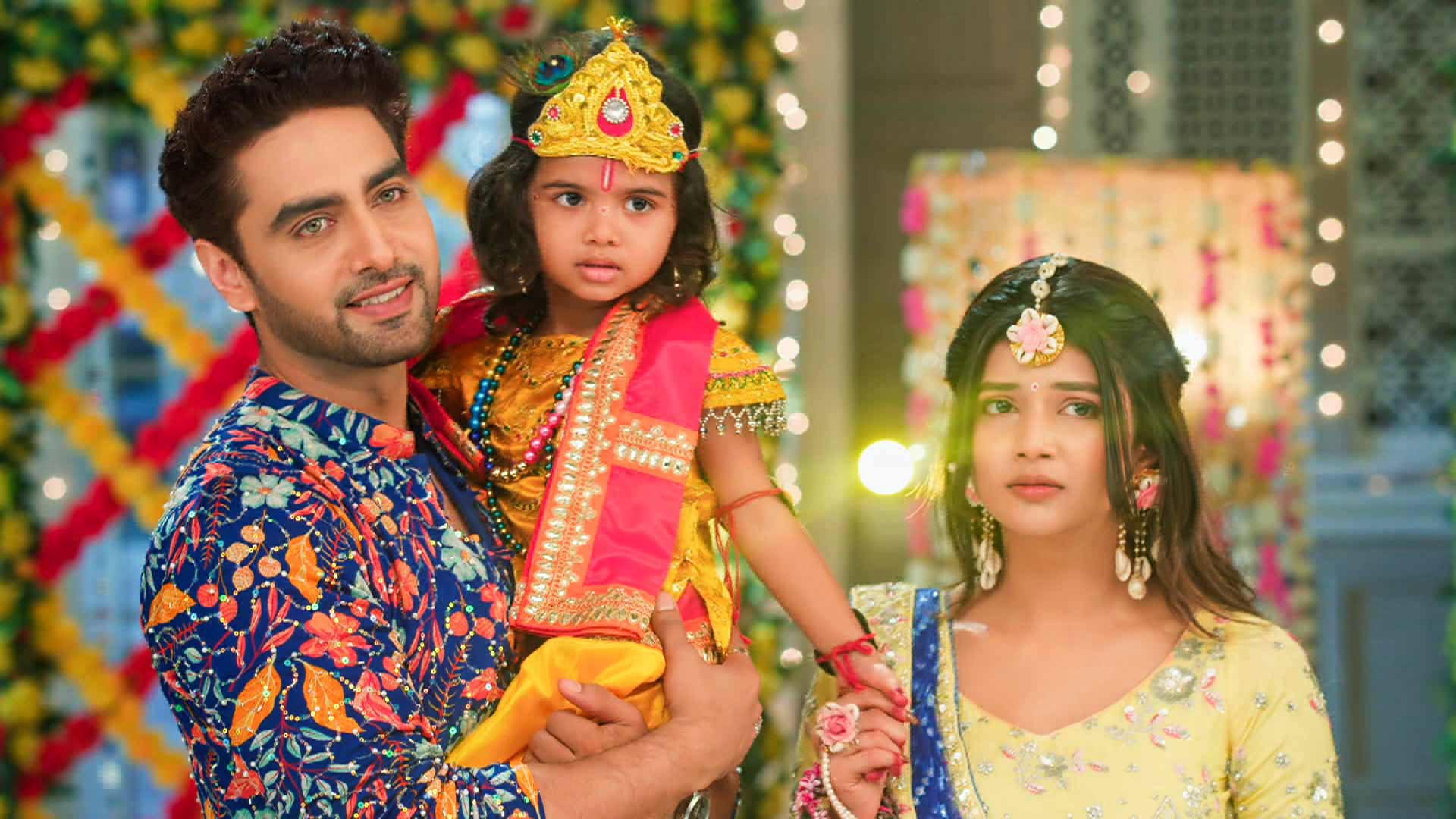 Armaan Abhira with a Balgopal