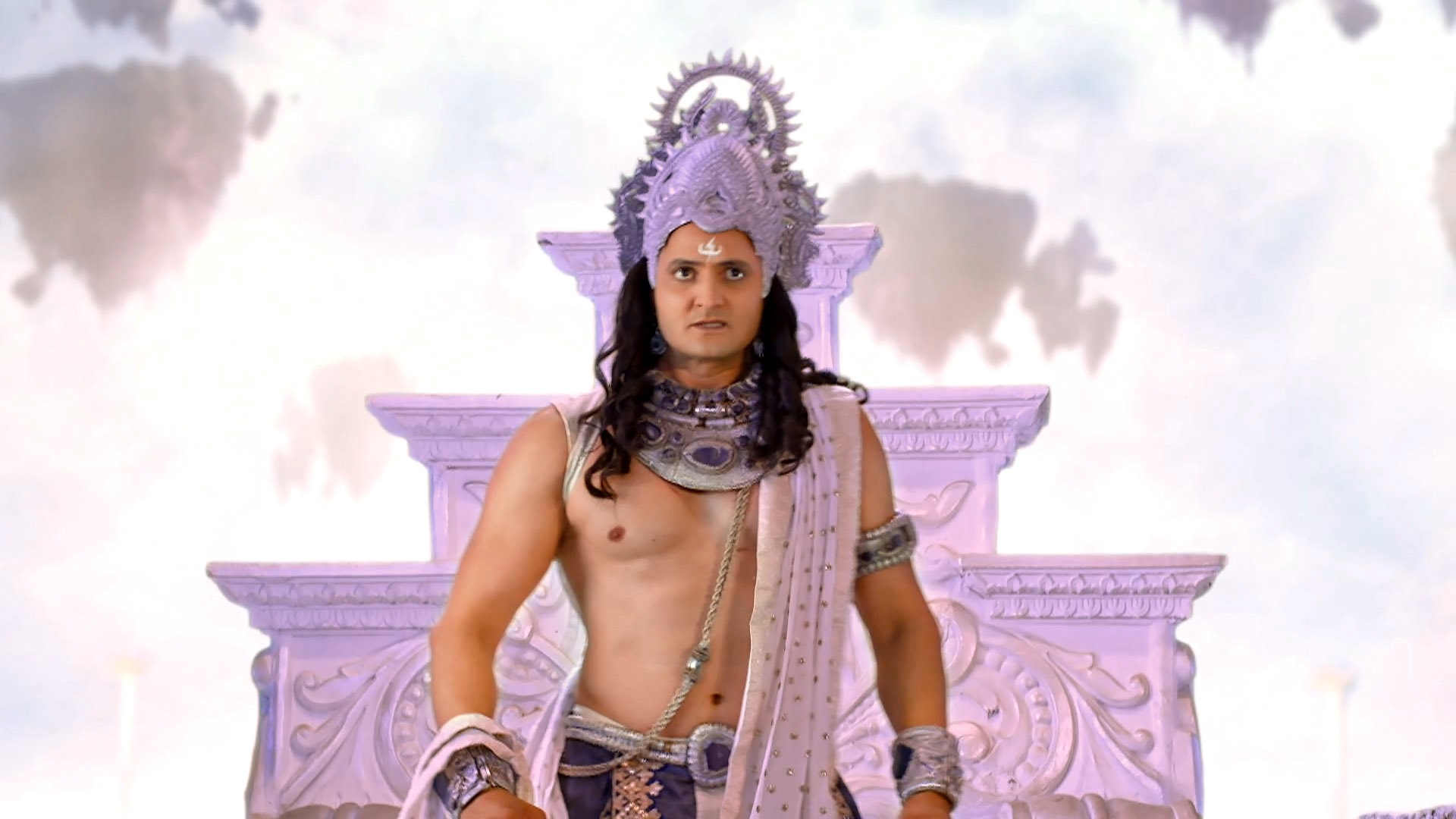 Shankhachur, Indra's Fierce Clash