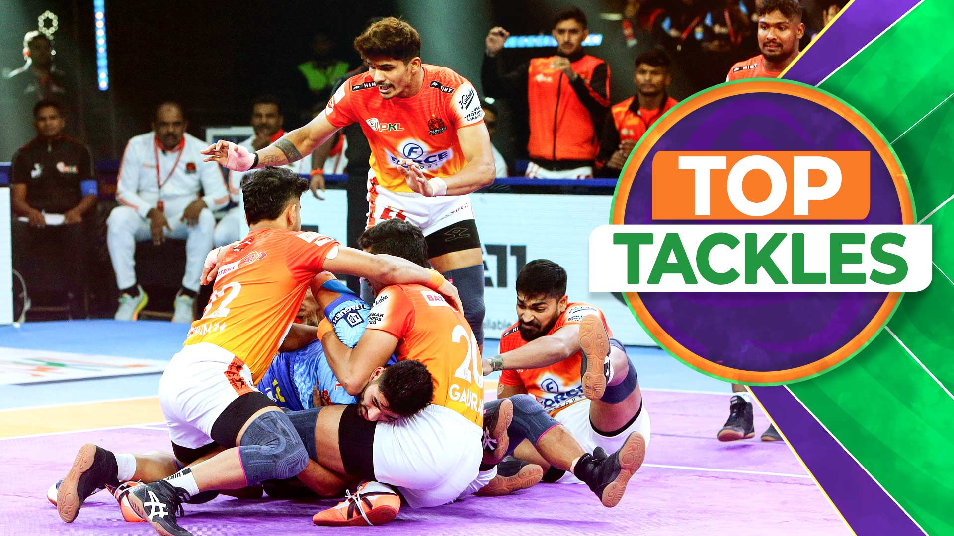 Top Tackles: Warriorz vs Paltan