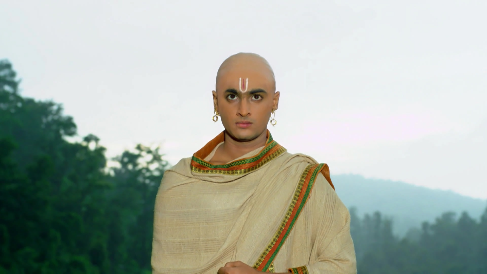 Karna Disguises As a Brahmana