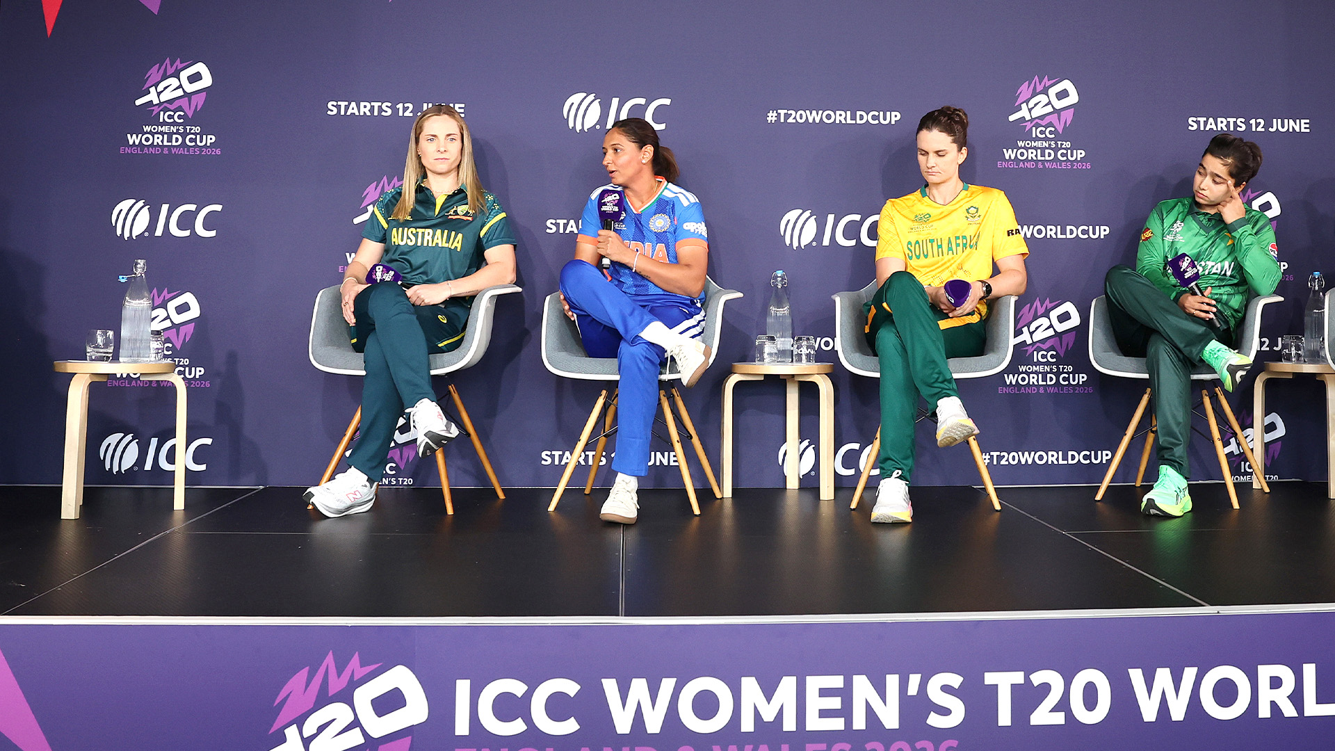 All Captains Line Up to Address Media