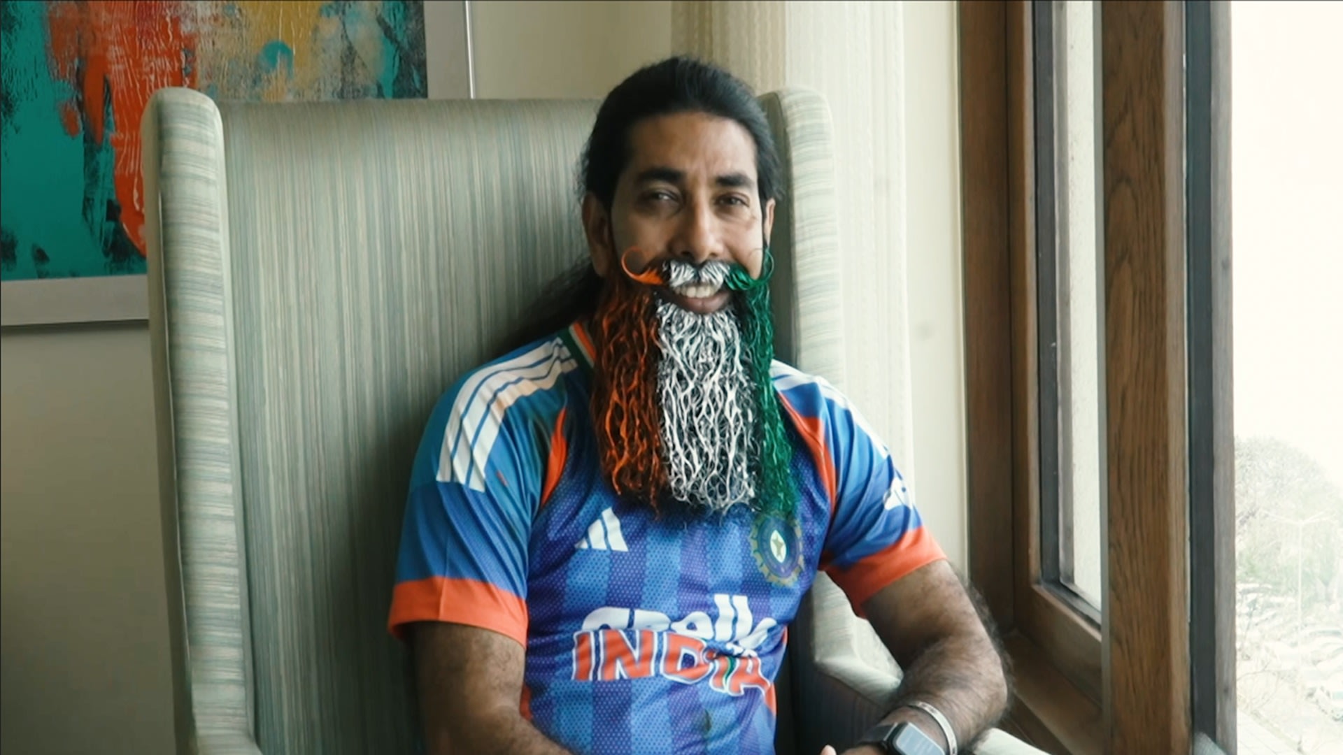 Meet the Tricolour Beard Man