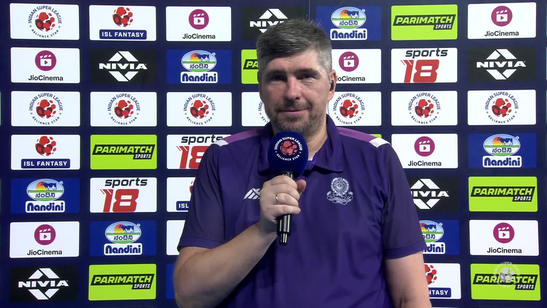 CFC vs MSC - Post - Match Interview - Andrey Chernyshov