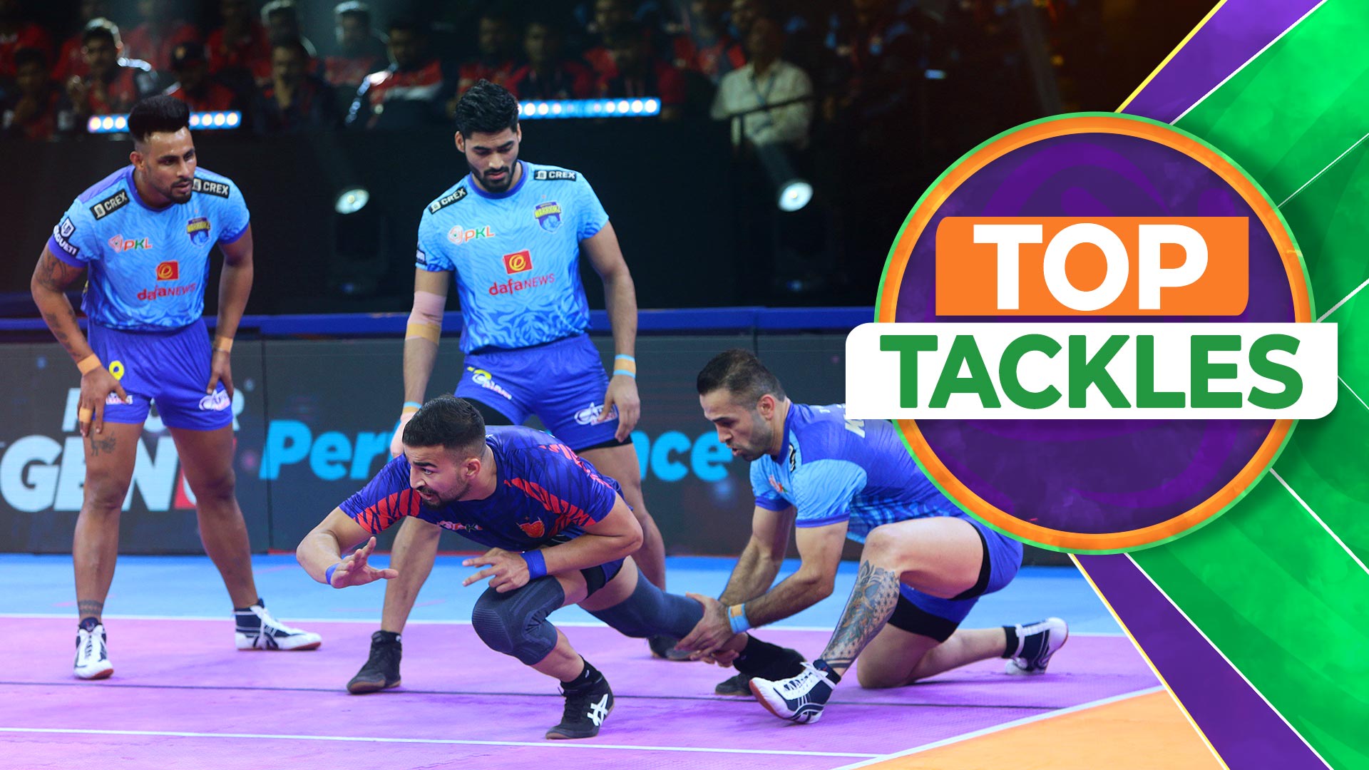 Top Tackles: Warriorz vs Dabang