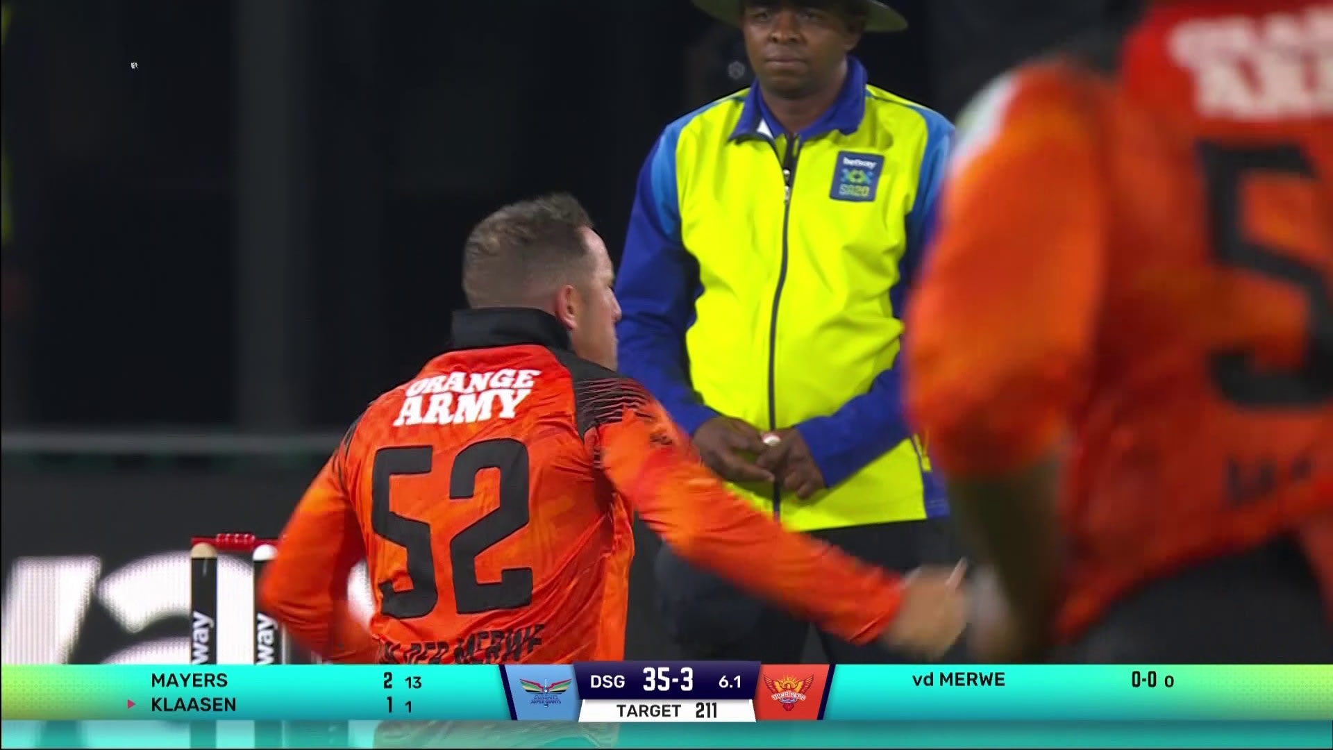 2 In 2! VD Merwe Strikes