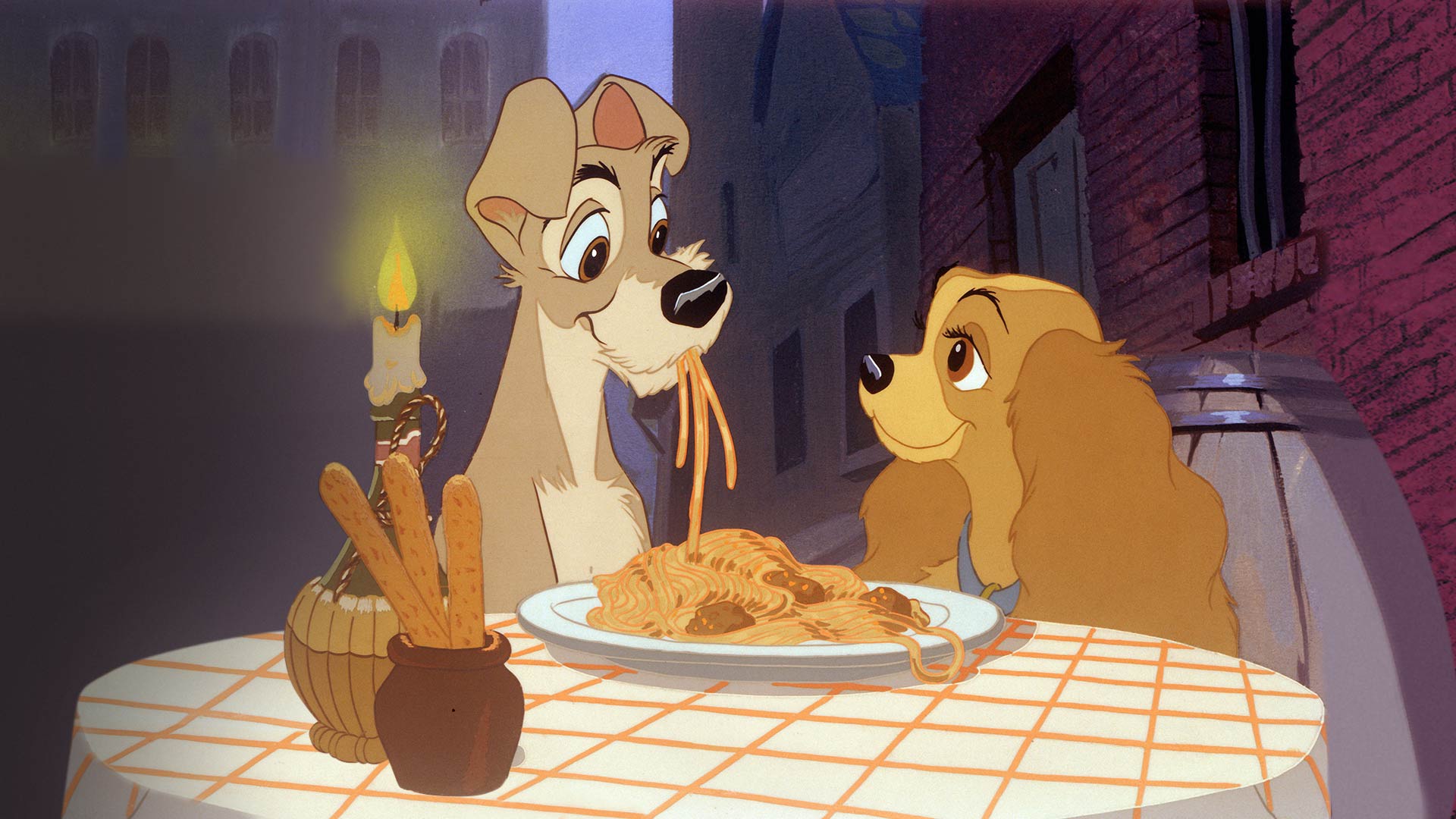 Lady And The Tramp full movie. Kids Romance film di Disney+.