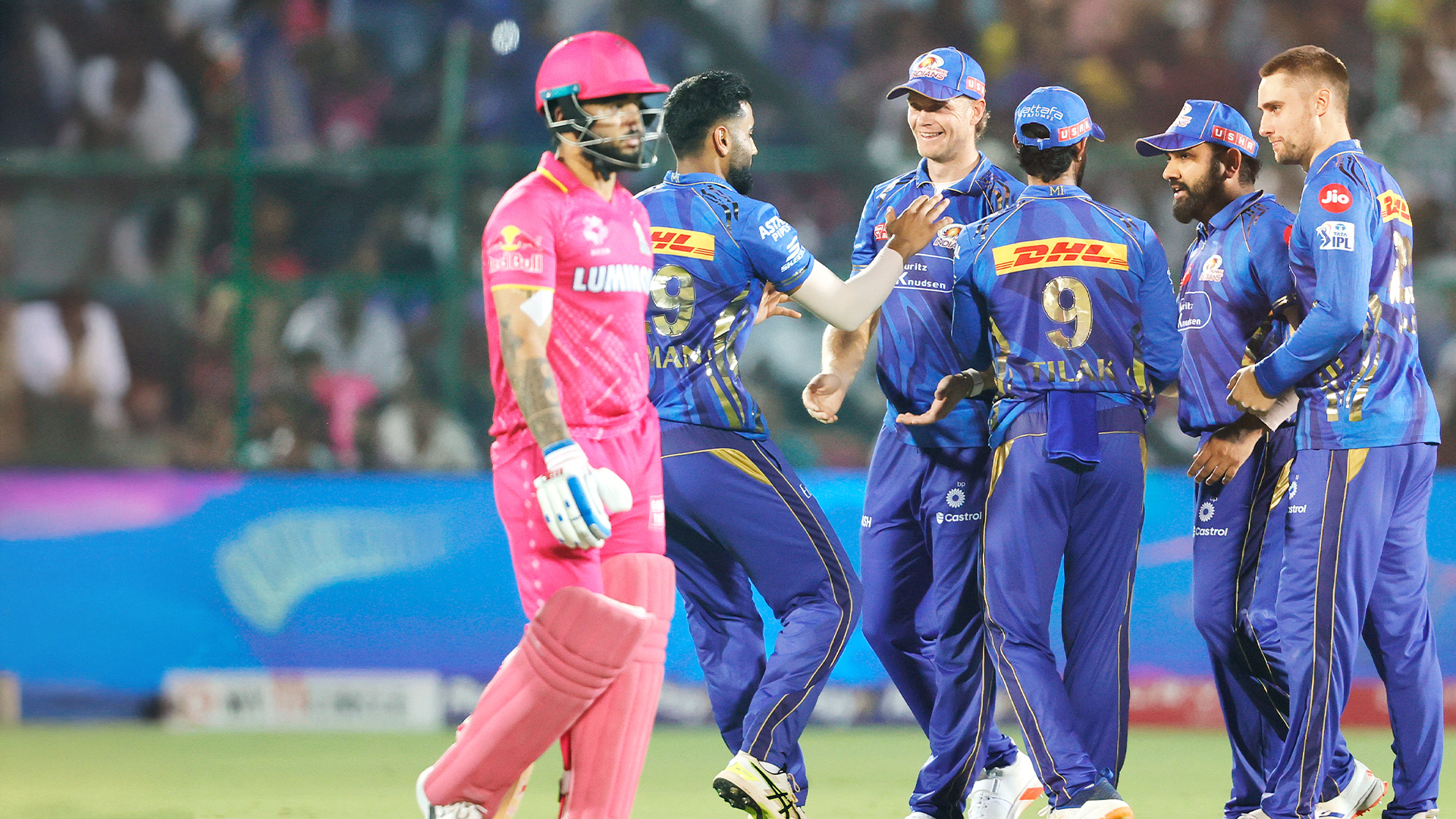  rajasthan royals vs mumbai indians timeline 