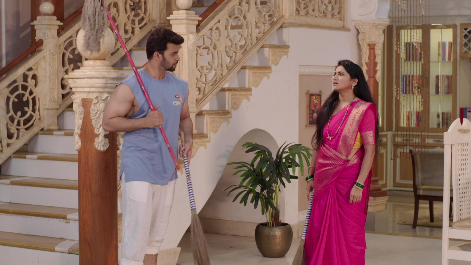 Arjun Helps Sayali