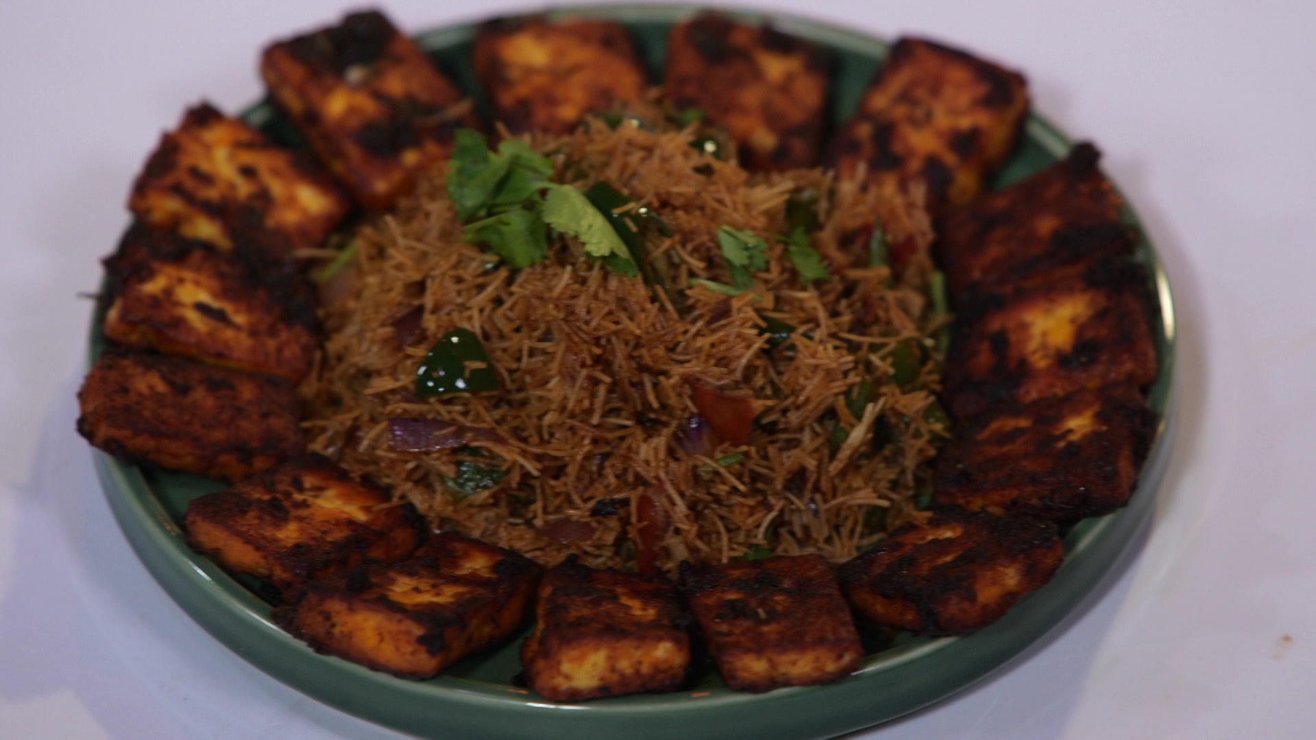 Peri-Peri Paneer, Vermicelli Upma