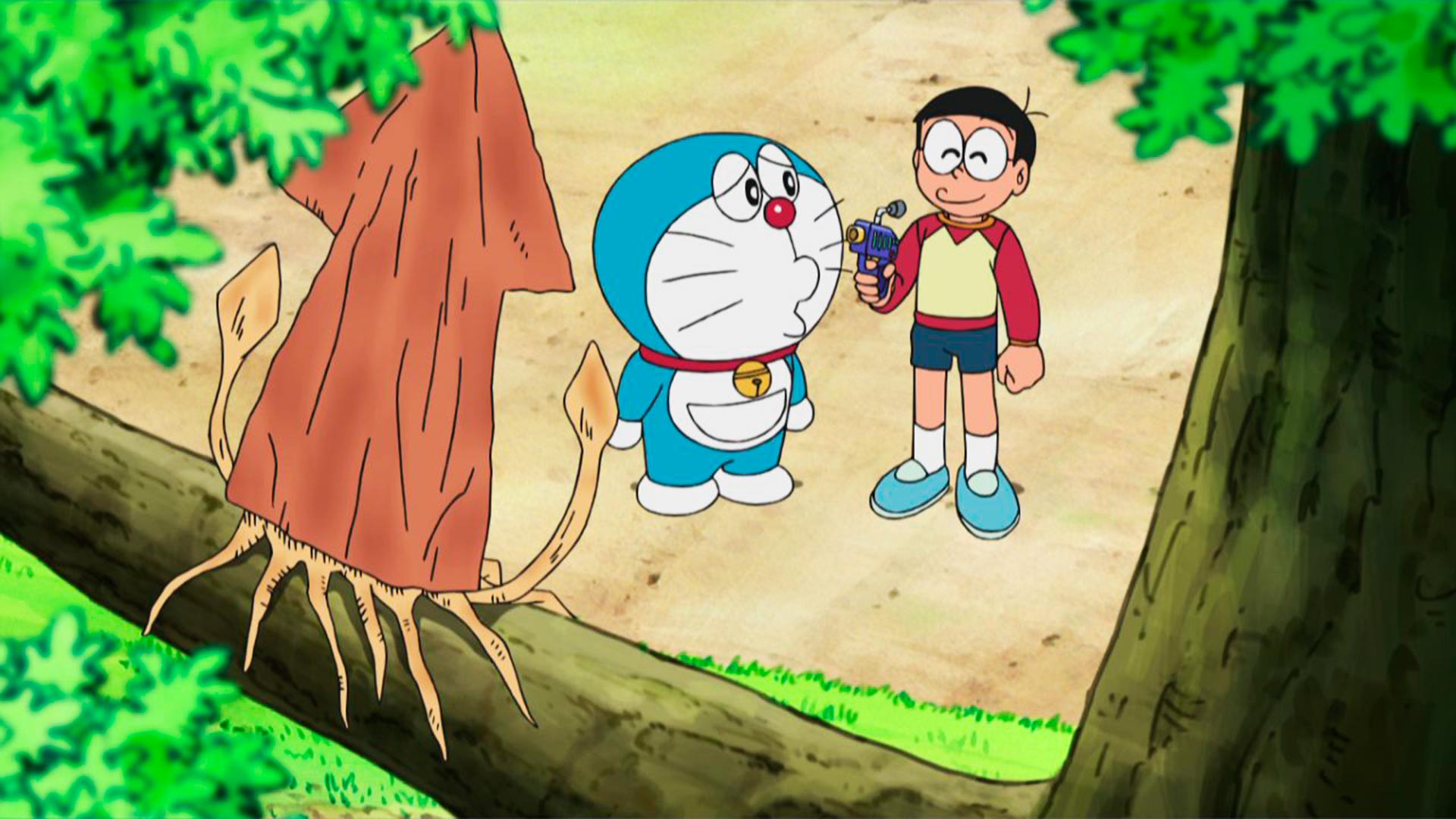 Nobita Railway; Transforming from a Bag into a River Horse with Transmogrify Ray