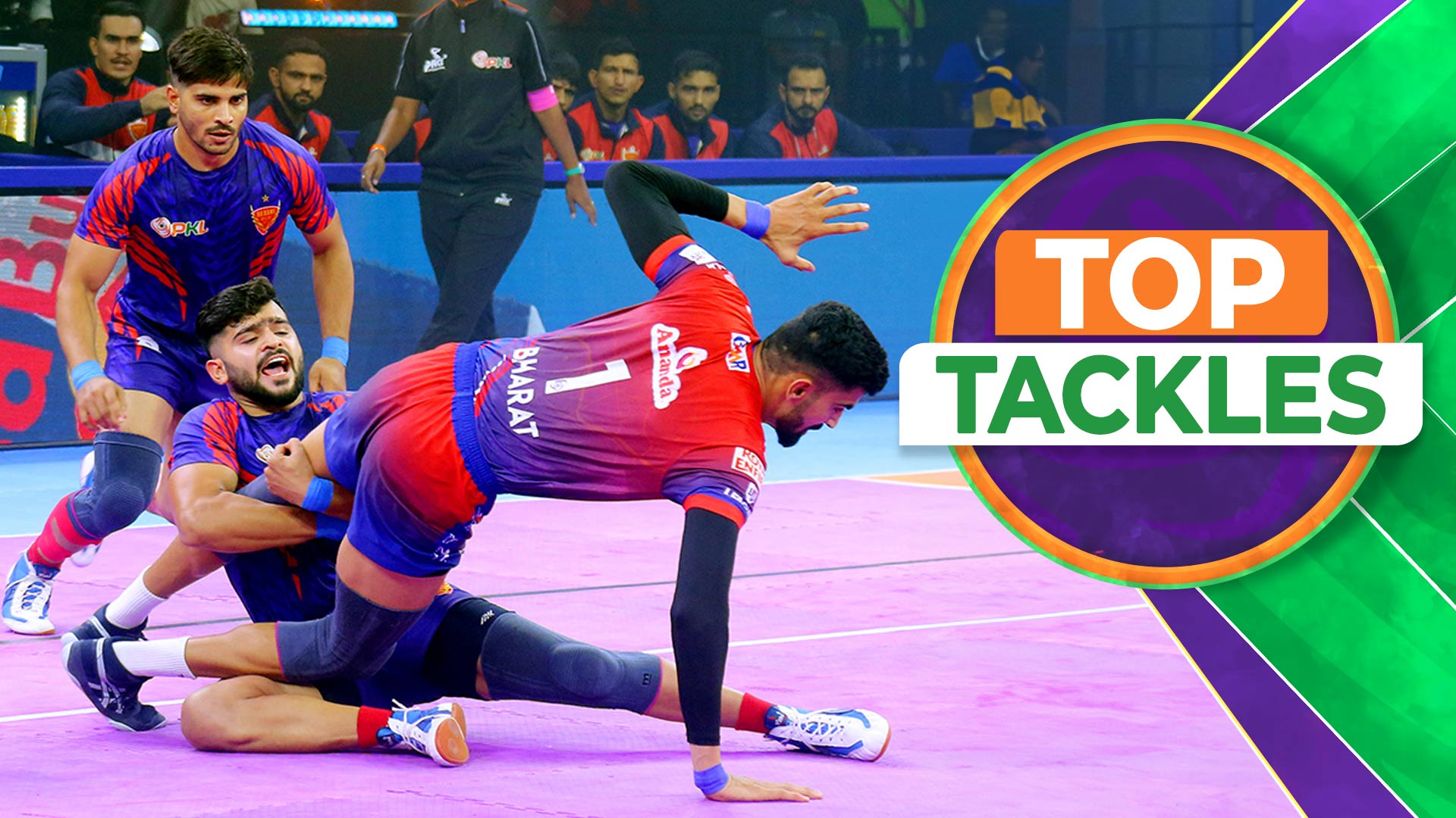 Top Tackles: Yoddhas vs Dabang