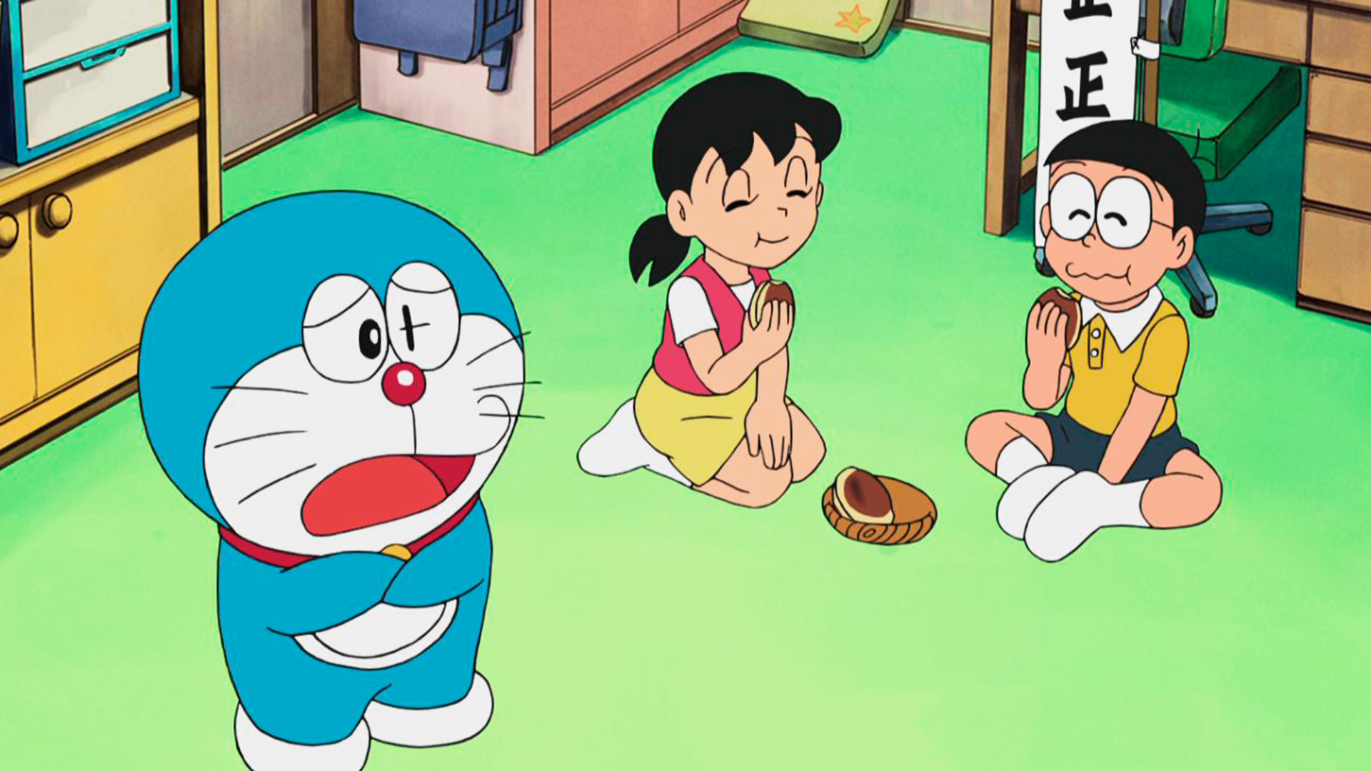 Doraemon Castle in the Big Hill; “The Flag of Truth” is Always Right