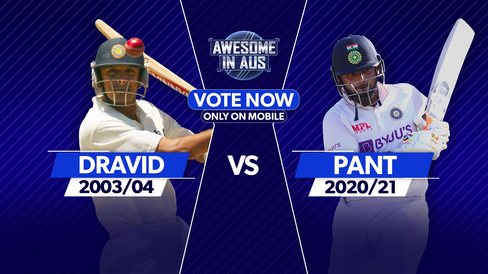 Final: Dravid 03/04 vs Pant 20/21