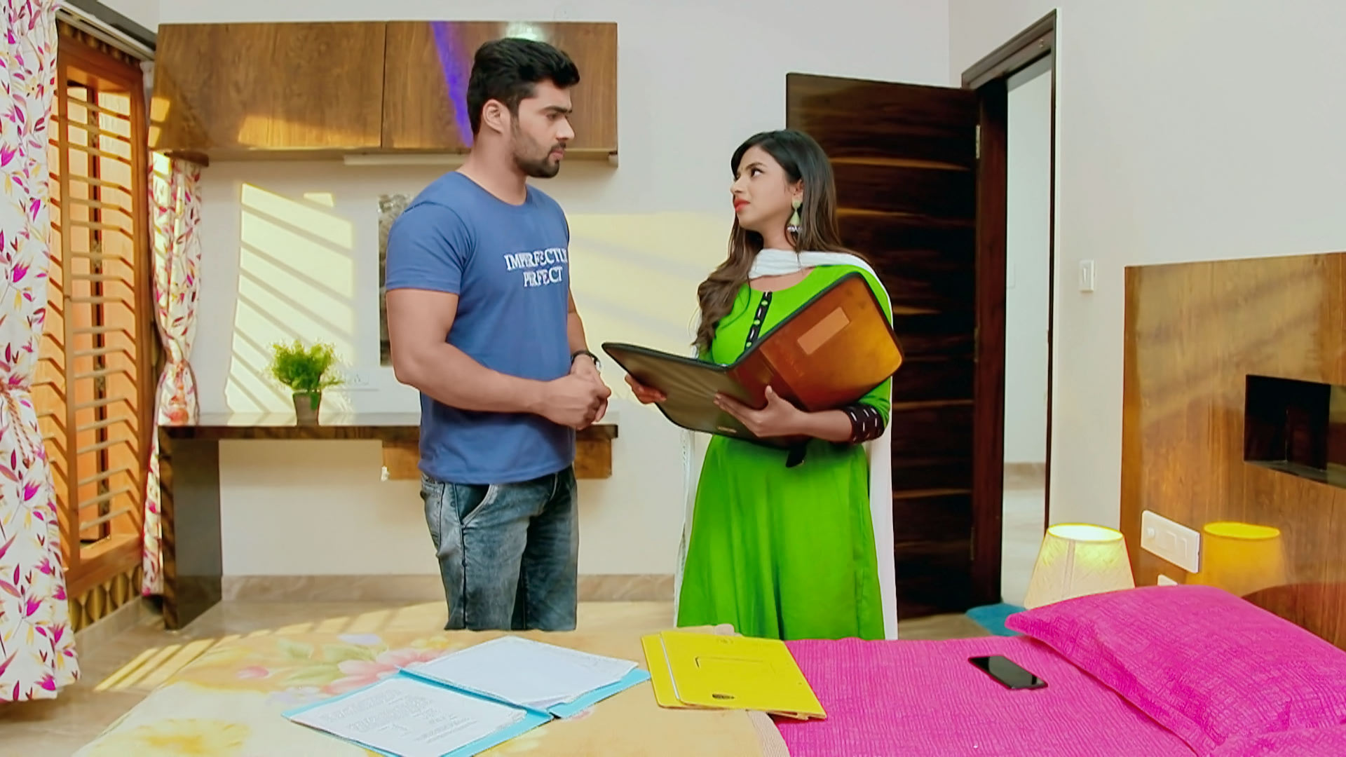 Sanvi Visits Aryan