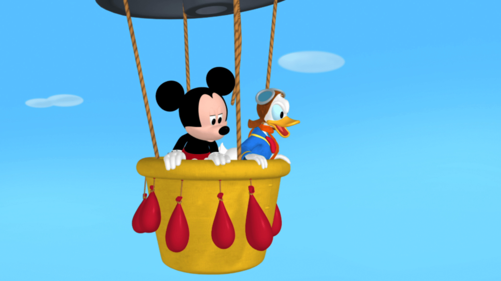 Mickey mouse clubhouse donald's big balloon race