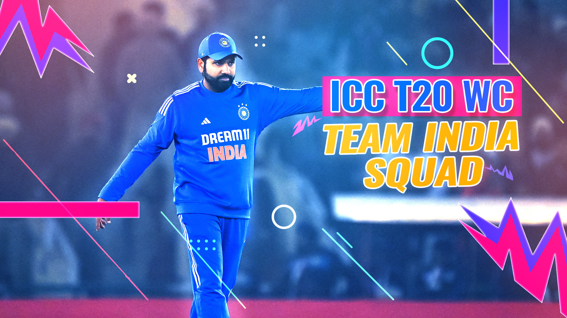 India Announce 15-man T20 WC Squad