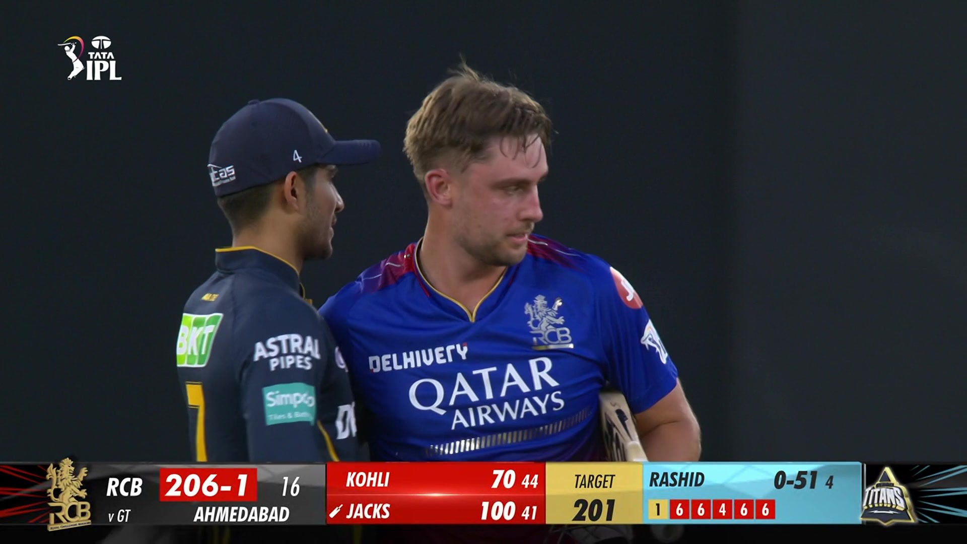 RCB Win Huge