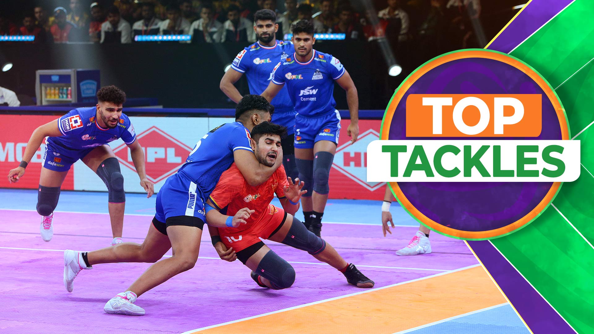 Top Tackles: Steelers vs Dabang